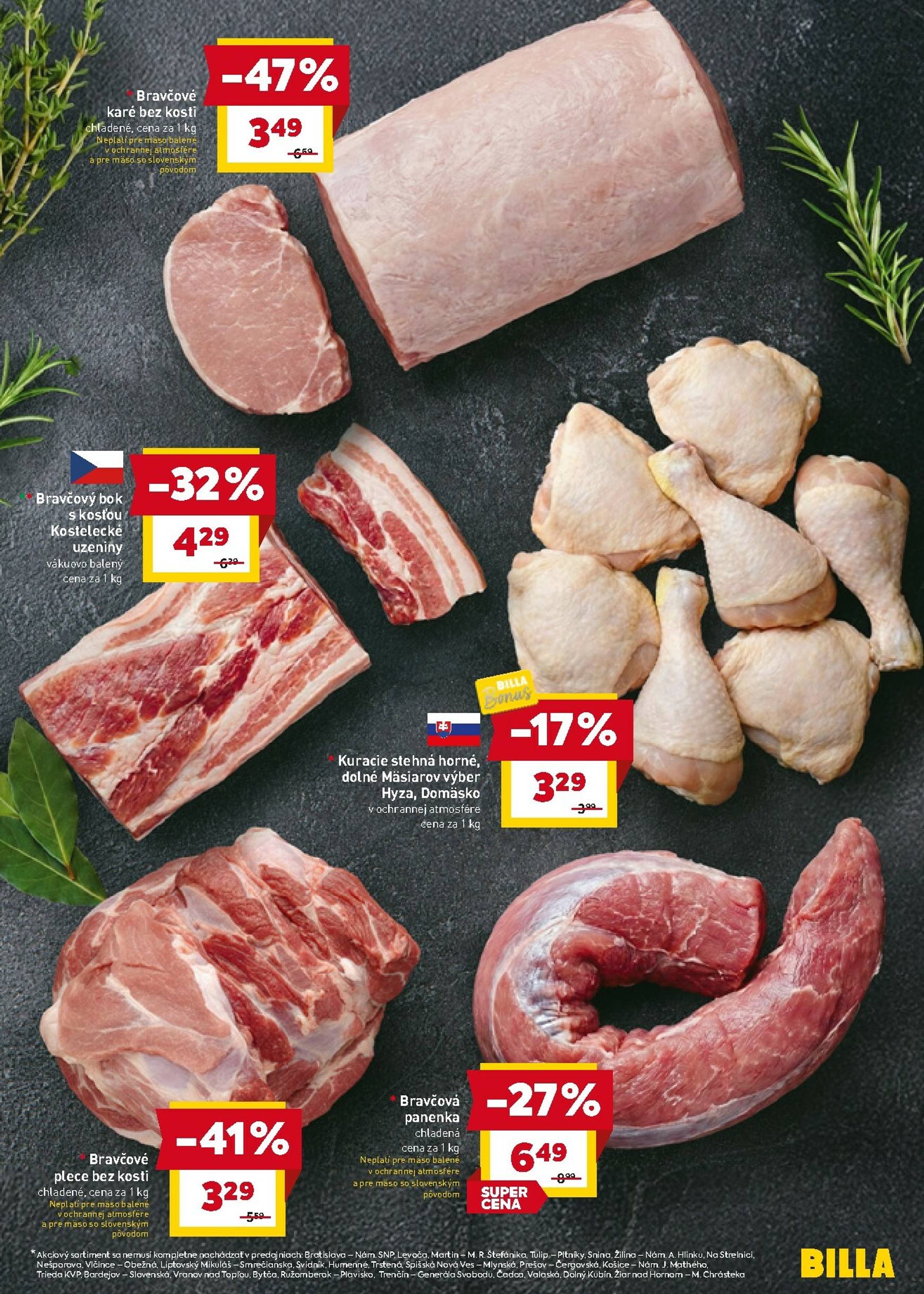 Page 7 of Aktuálny billa leták platný od stredy 04.02 do 10.02