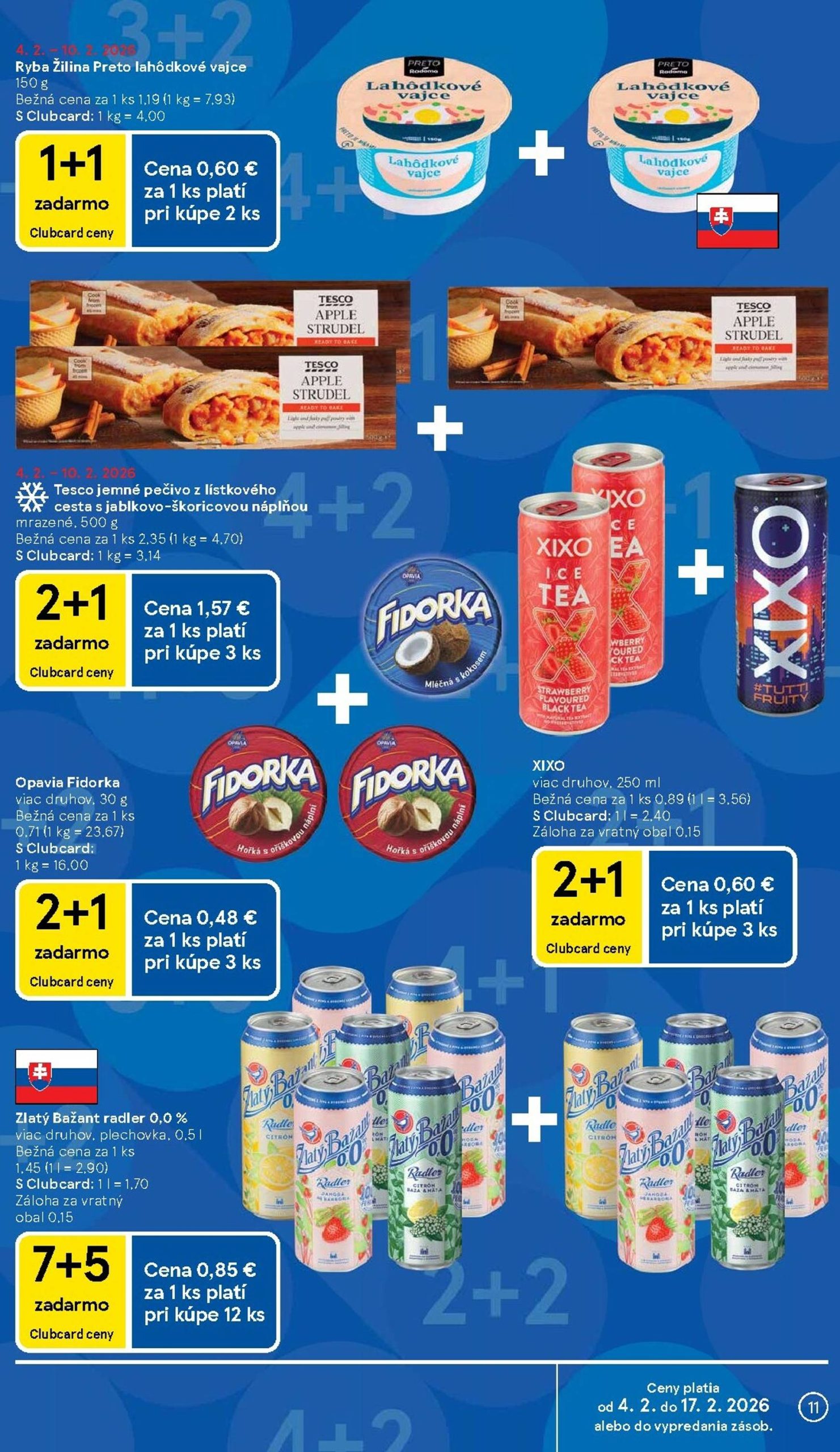 Page 11 of Aktuálny tesco leták platný od stredy 04.02 do 10.02