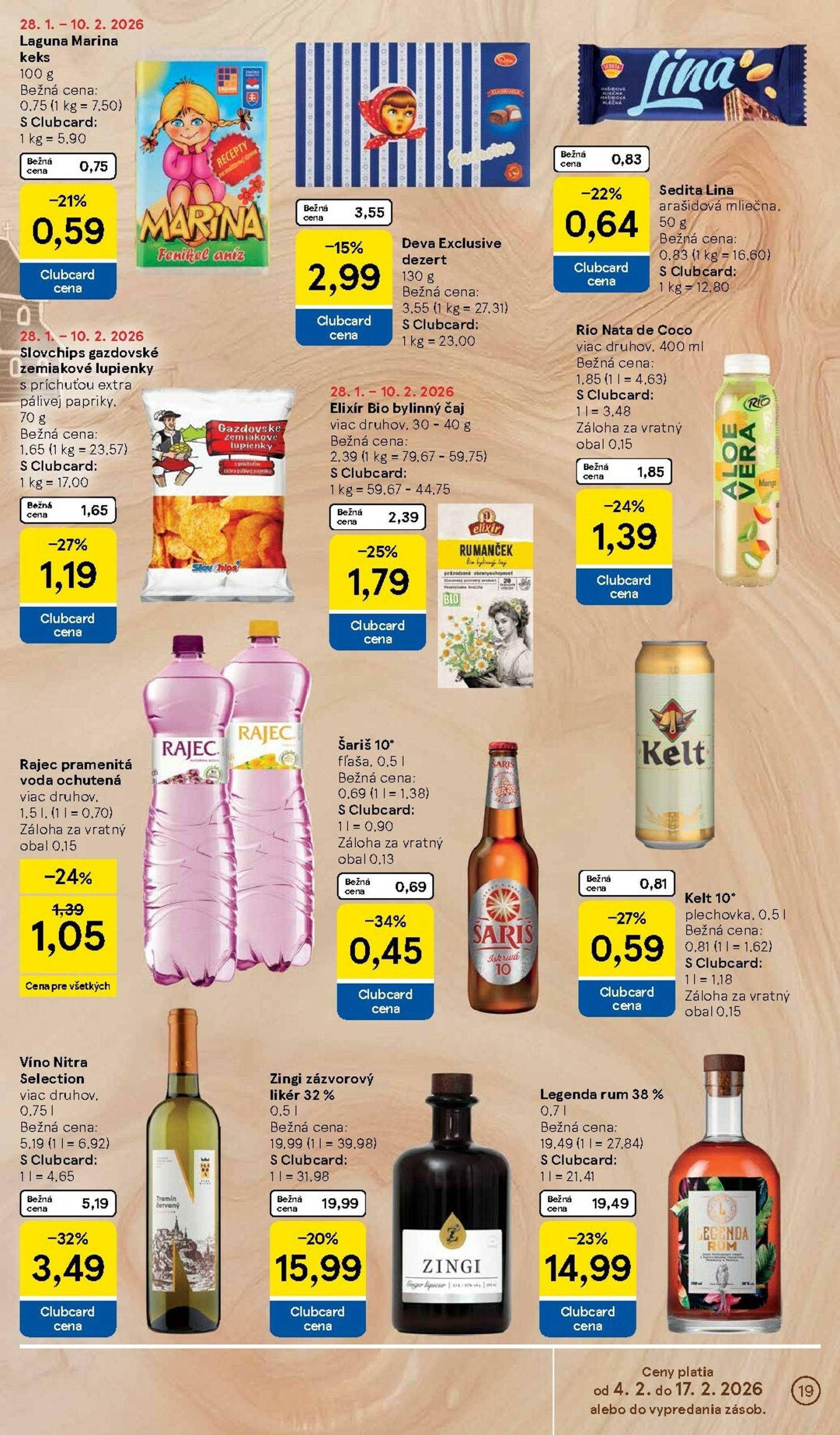 Page 19 of Aktuálny tesco leták platný od stredy 04.02 do 10.02