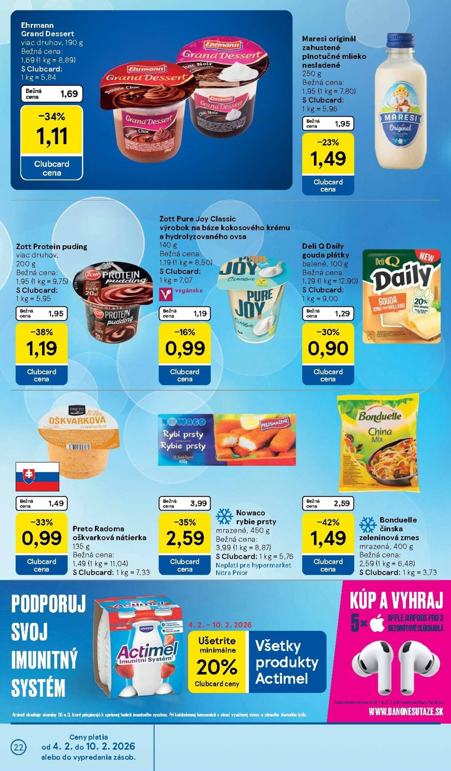 Page 22 of Aktuálny tesco leták platný od stredy 04.02 do 10.02