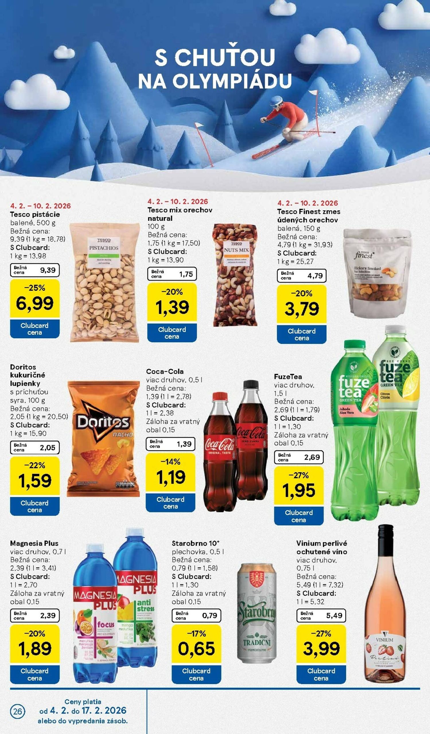 Page 26 of Aktuálny tesco leták platný od stredy 04.02 do 10.02