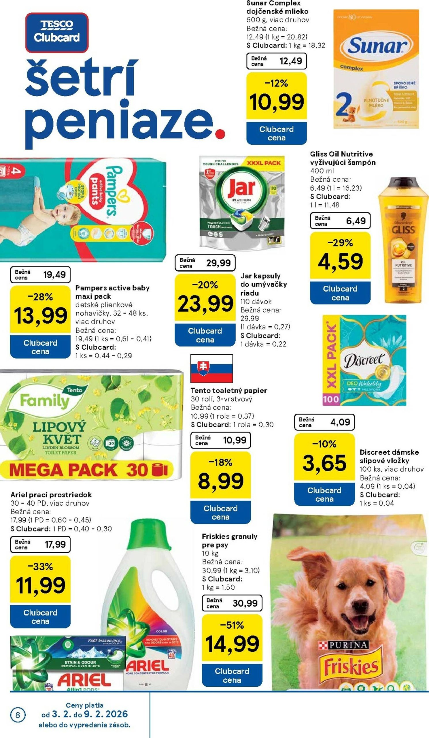 Page 8 of Aktuálny tesco leták platný od stredy 04.02 do 10.02