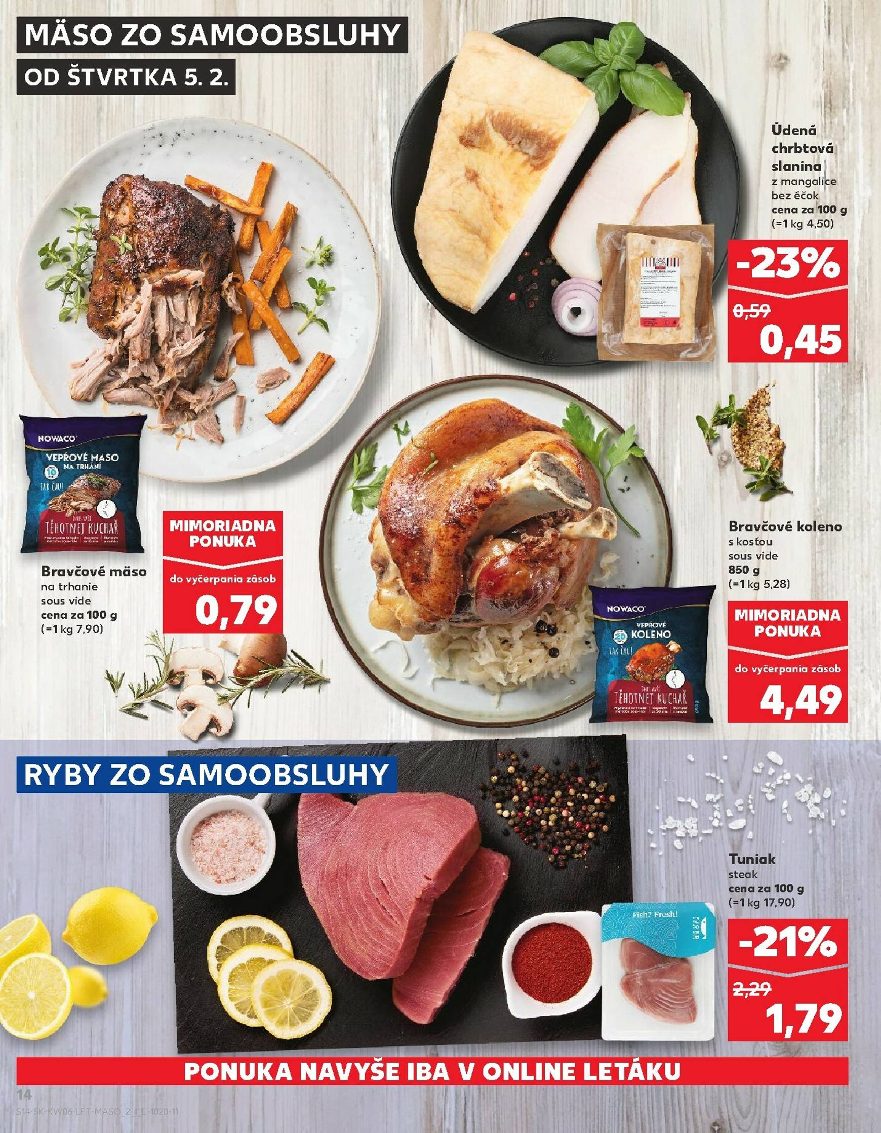 Page 14 of Aktuálny kaufland leták platný od štvrtka 05.02 do 11.02