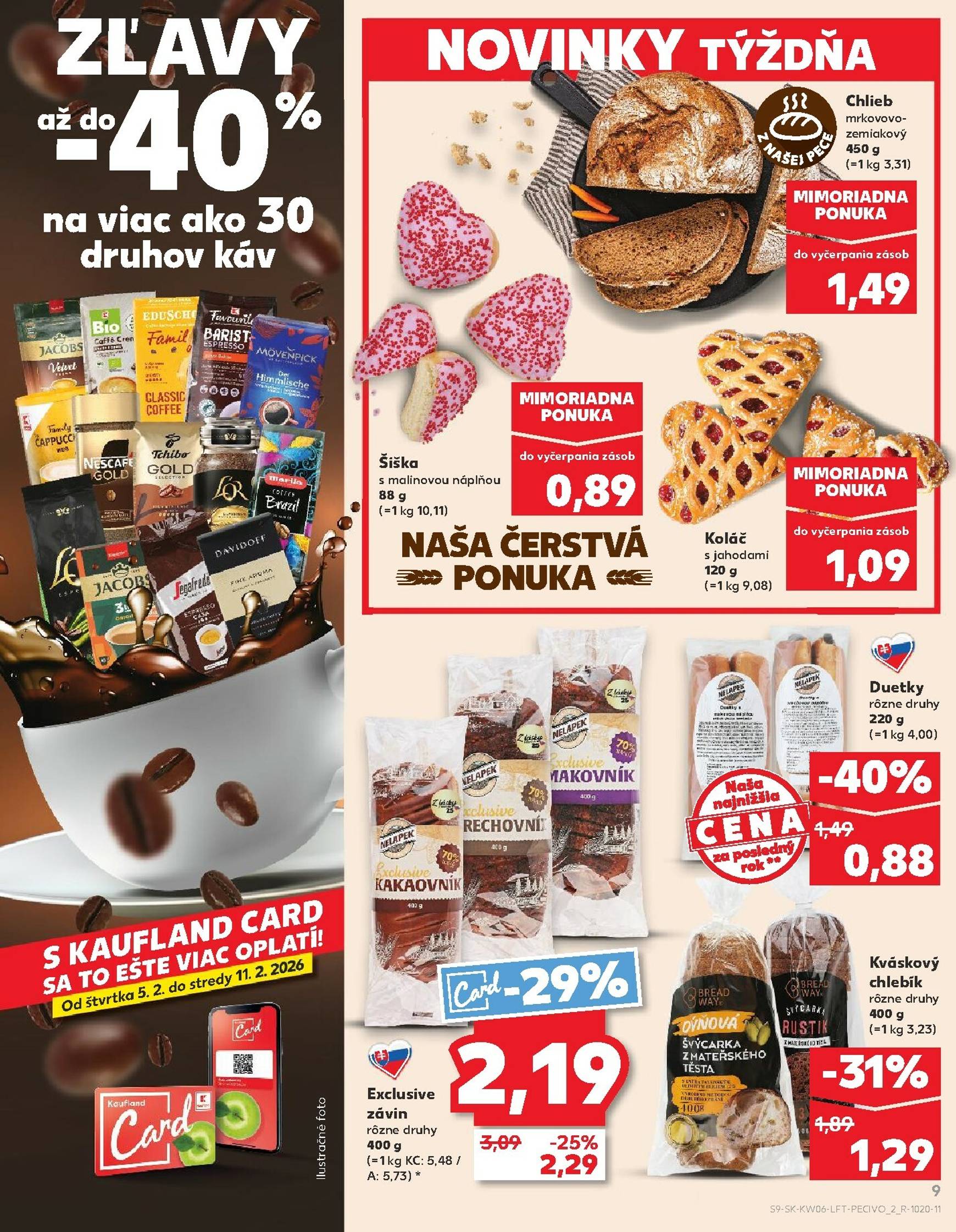 Page 9 of Aktuálny kaufland leták platný od štvrtka 05.02 do 11.02