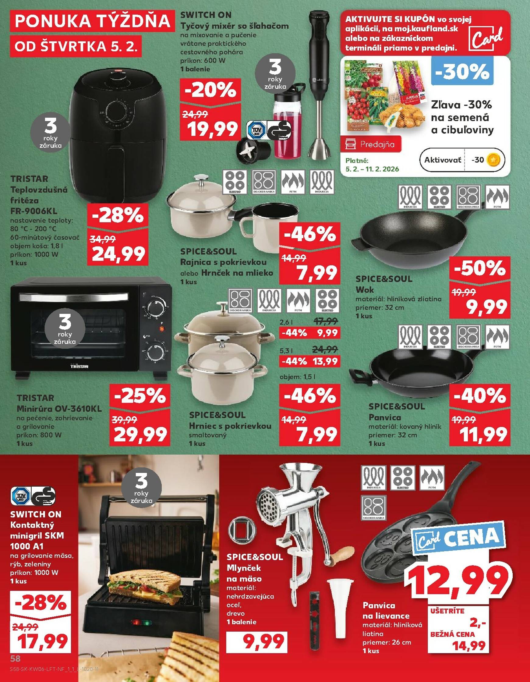 Page 58 of Aktuálny kaufland leták platný od štvrtka 05.02 do 11.02