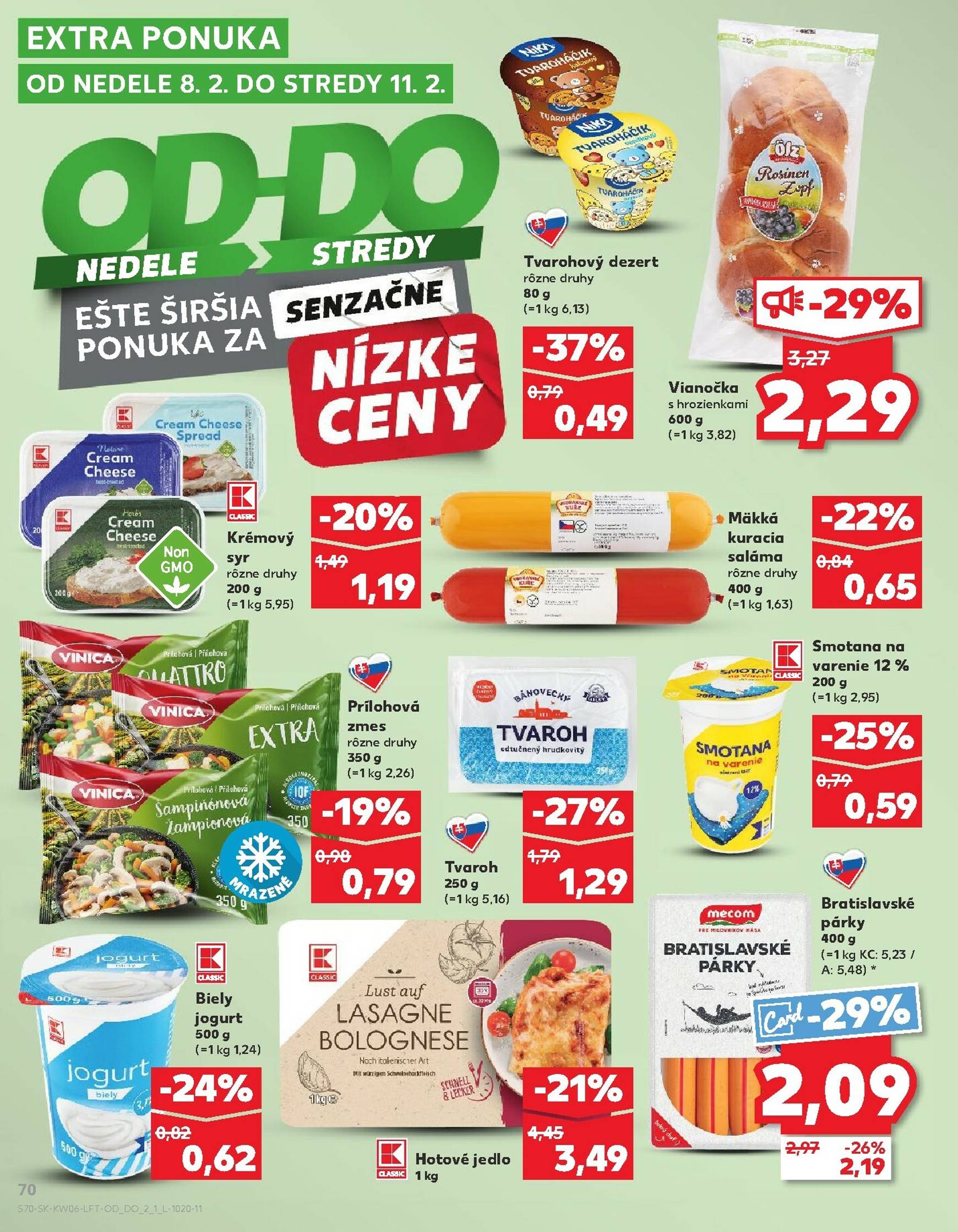 Page 70 of Aktuálny kaufland leták platný od štvrtka 05.02 do 11.02