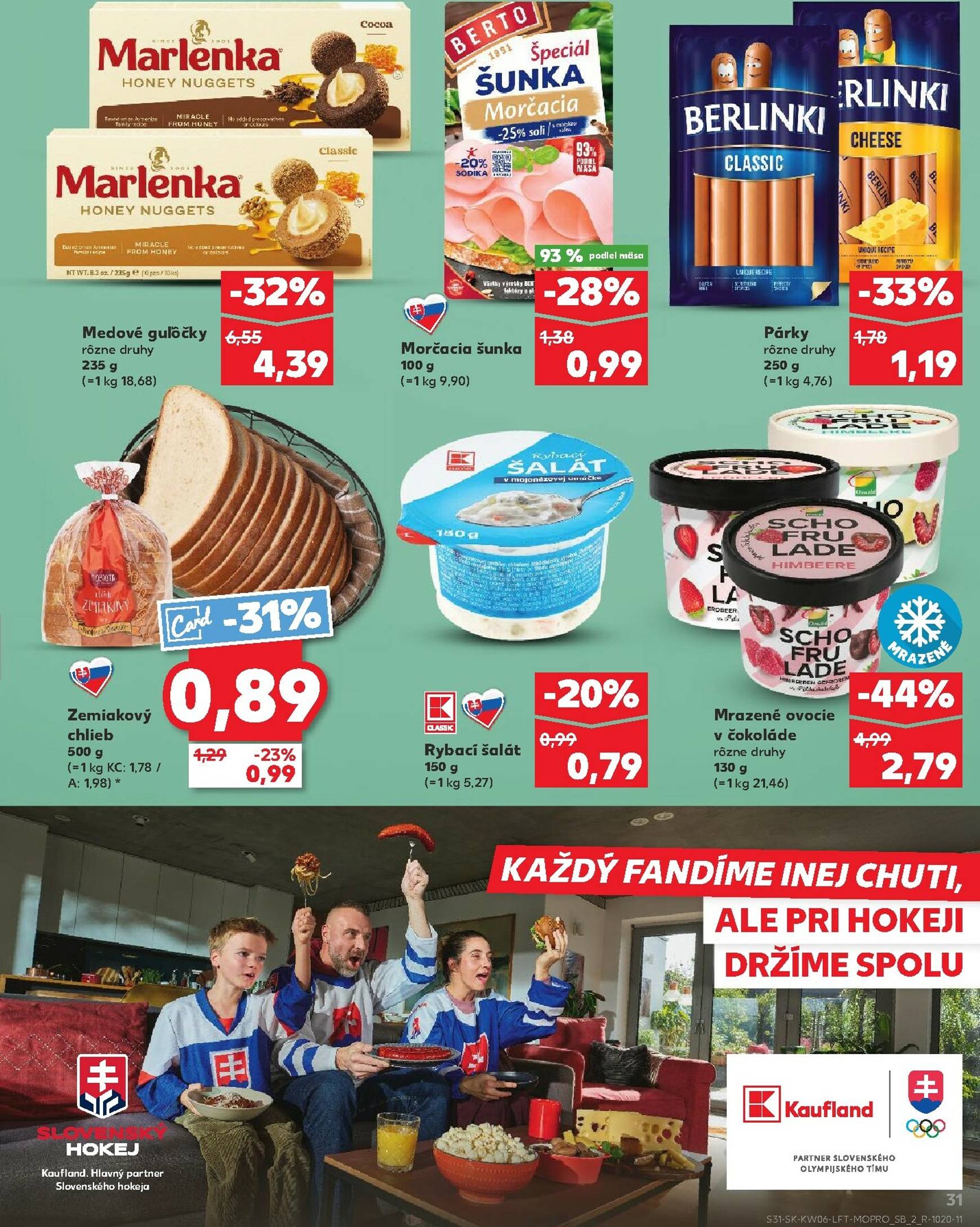 Page 31 of Aktuálny kaufland leták platný od štvrtka 05.02 do 11.02