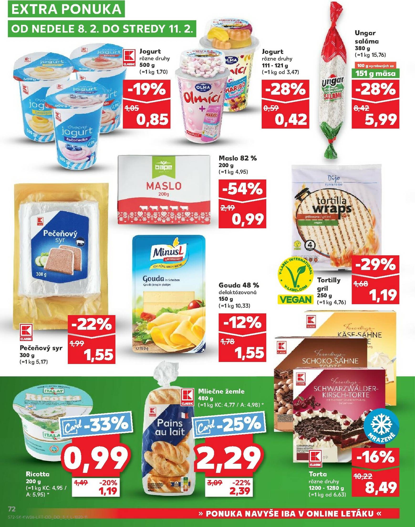 Page 72 of Aktuálny kaufland leták platný od štvrtka 05.02 do 11.02