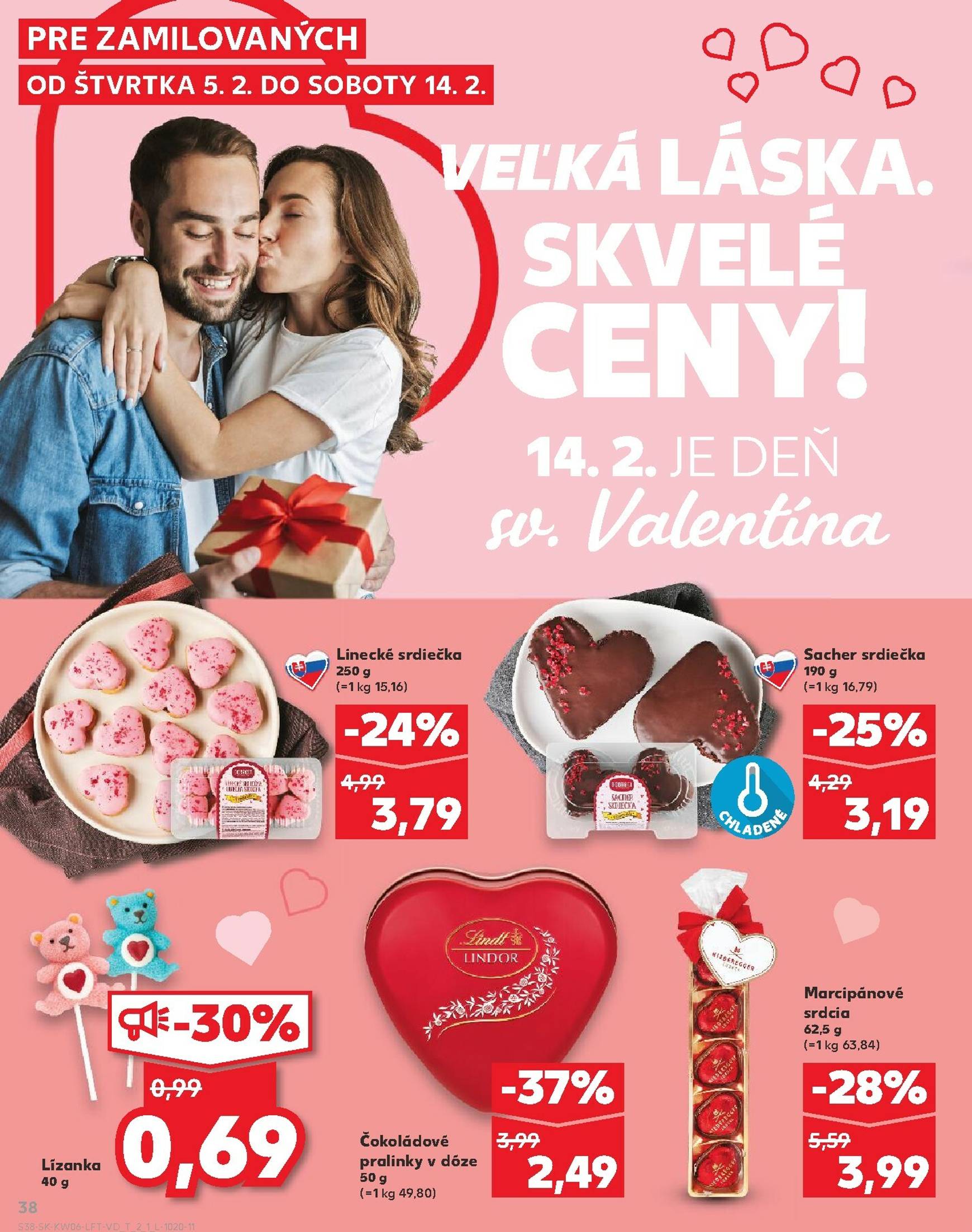 Page 38 of Aktuálny kaufland leták platný od štvrtka 05.02 do 11.02