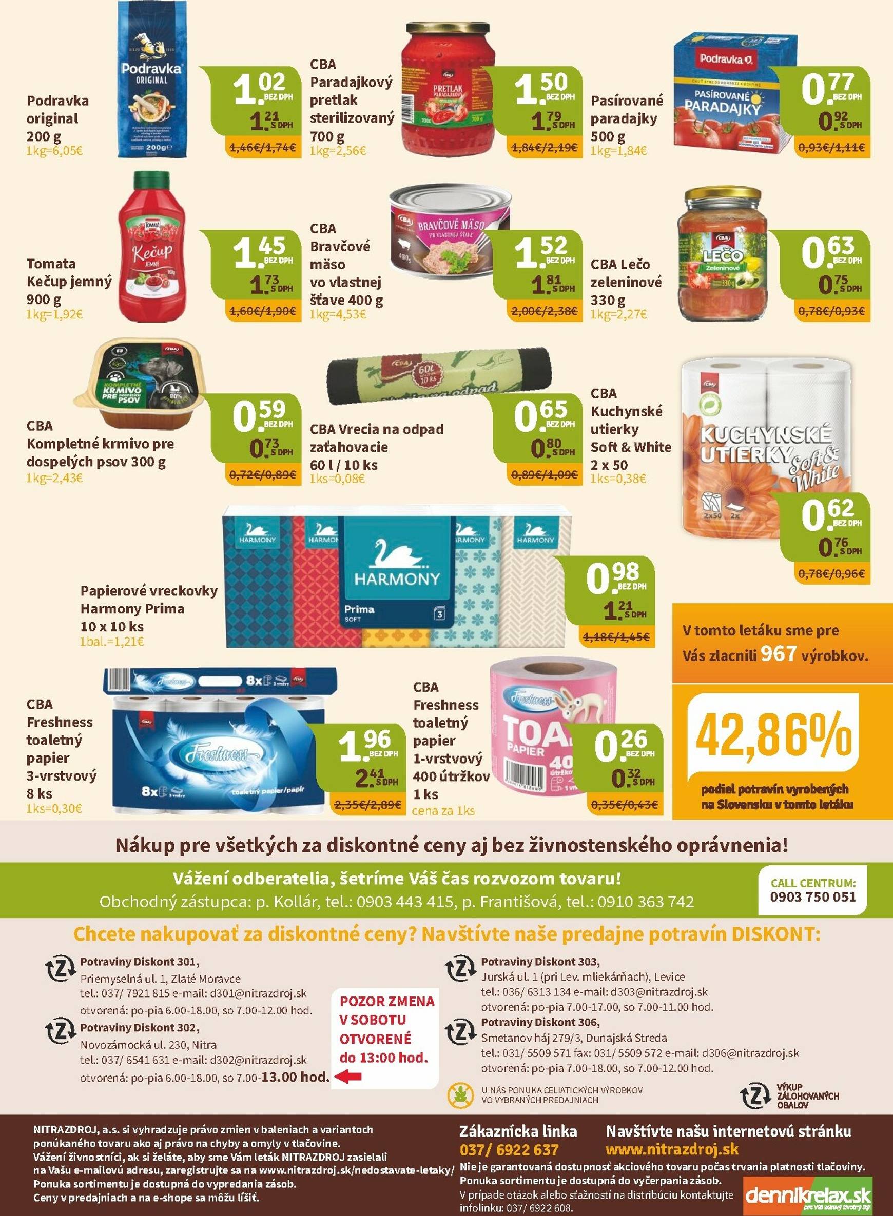 Page 8 of Aktuálny nitrazdroj leták platný od štvrtka 05.02 do 18.02