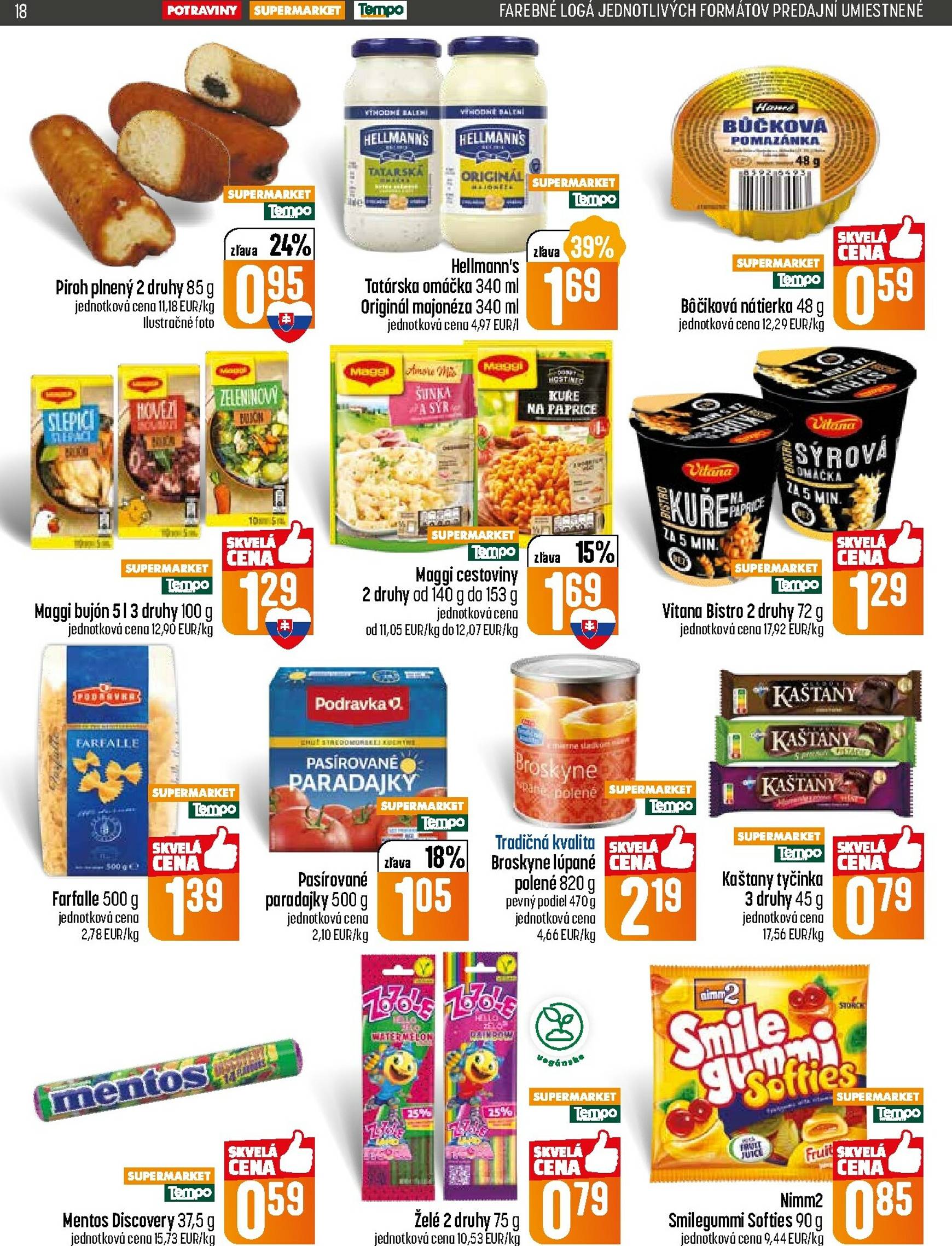 Page 18 of Aktuálny coop-jednota leták platný od štvrtka 05.02 do 11.02