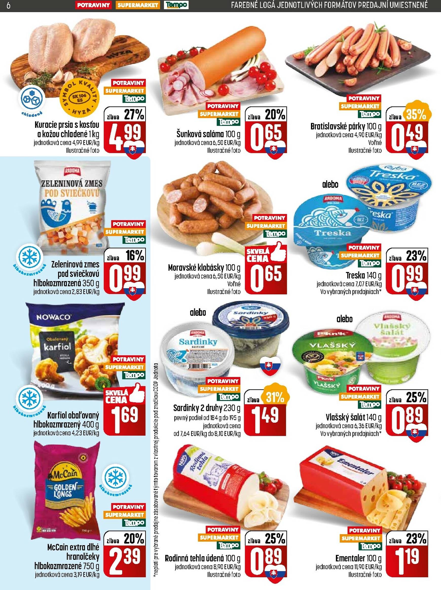 Page 6 of Aktuálny coop-jednota leták platný od štvrtka 05.02 do 11.02