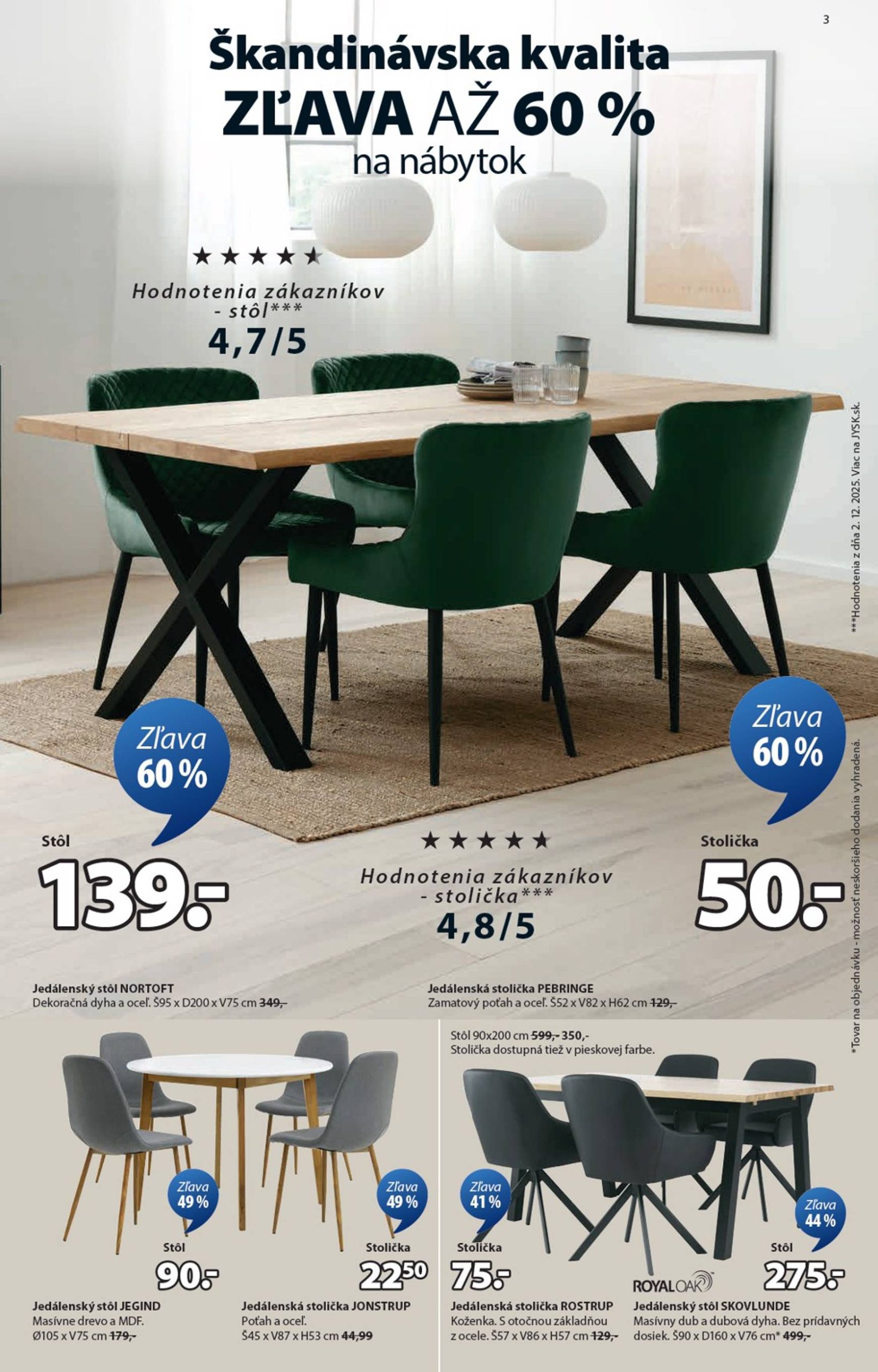 Page 3 of Aktuálny jysk leták platný od stredy 04.02 do 08.03