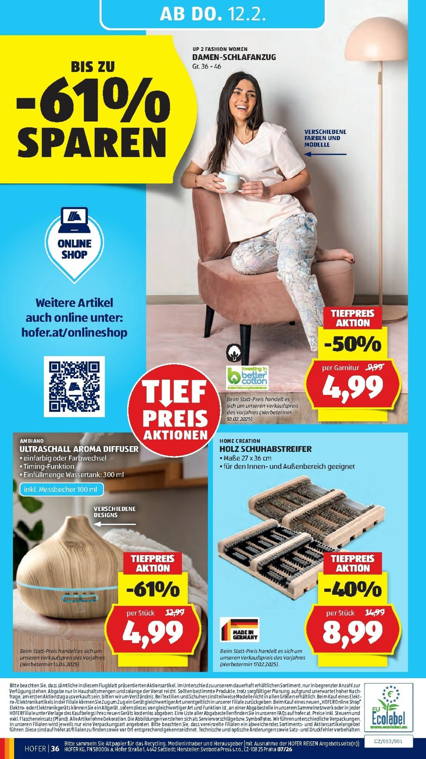 Page 40 of Aktuálny hofer-rakusko leták platný od piatka 06.02 do 12.02