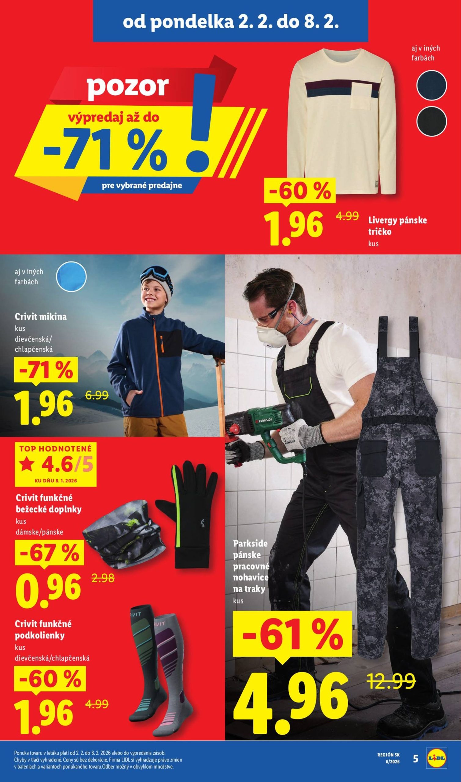 Page 7 of Aktuálny lidl leták platný od pondelka 02.02 do 08.02