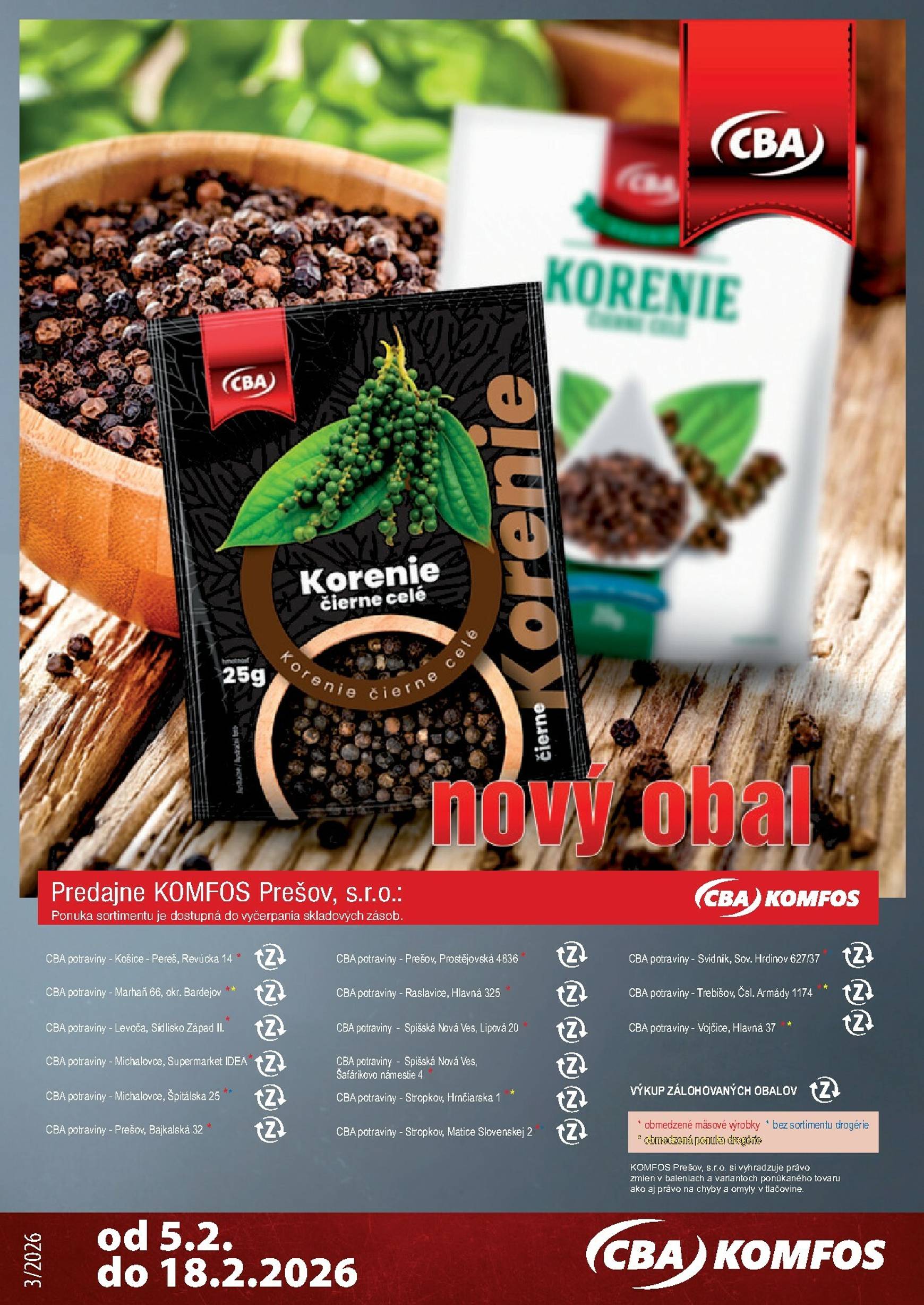 Page 24 of Aktuálny cba leták platný od štvrtka 05.02 do 18.02