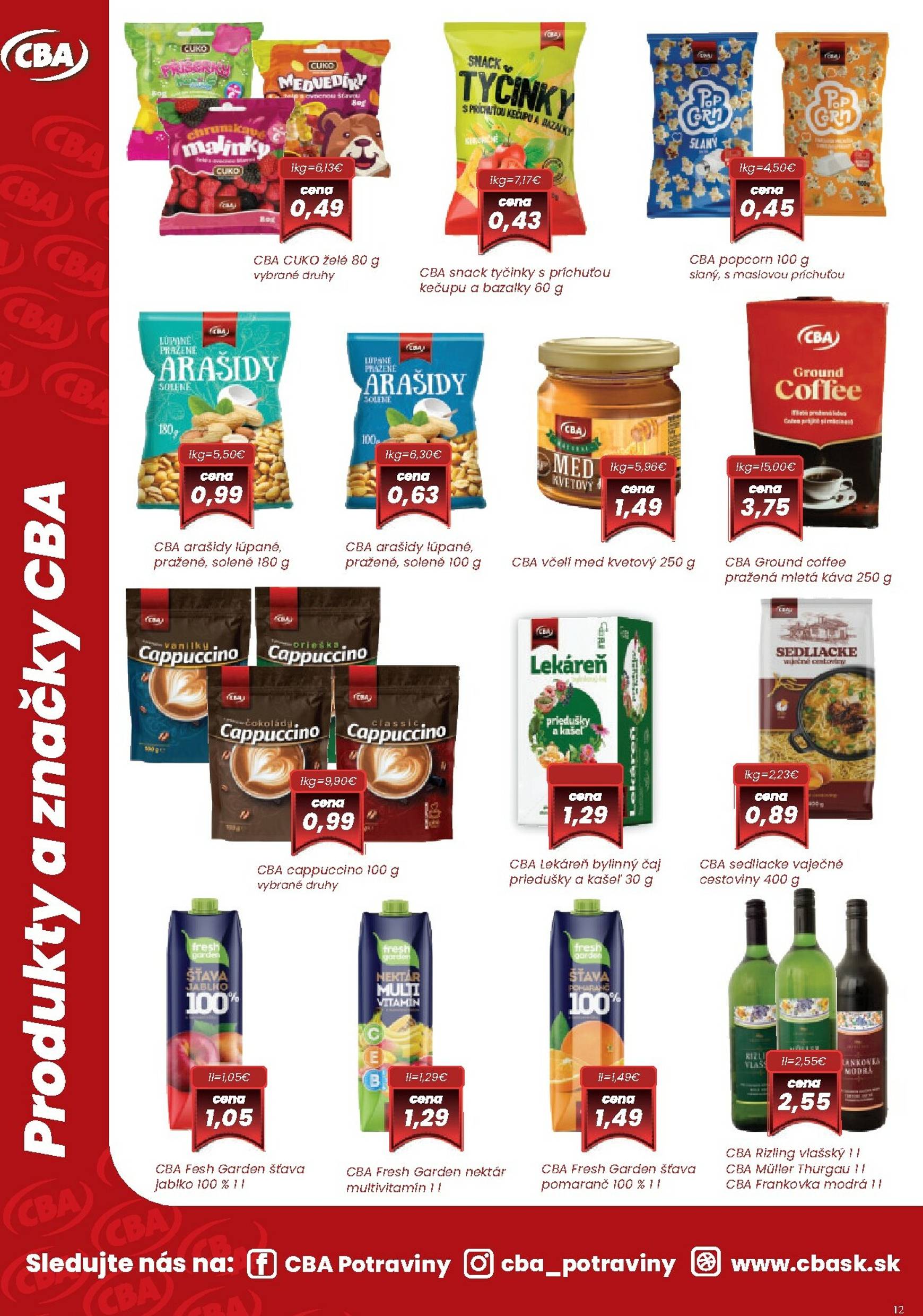 Page 12 of Aktuálny cba leták platný od štvrtka 05.02 do 18.02