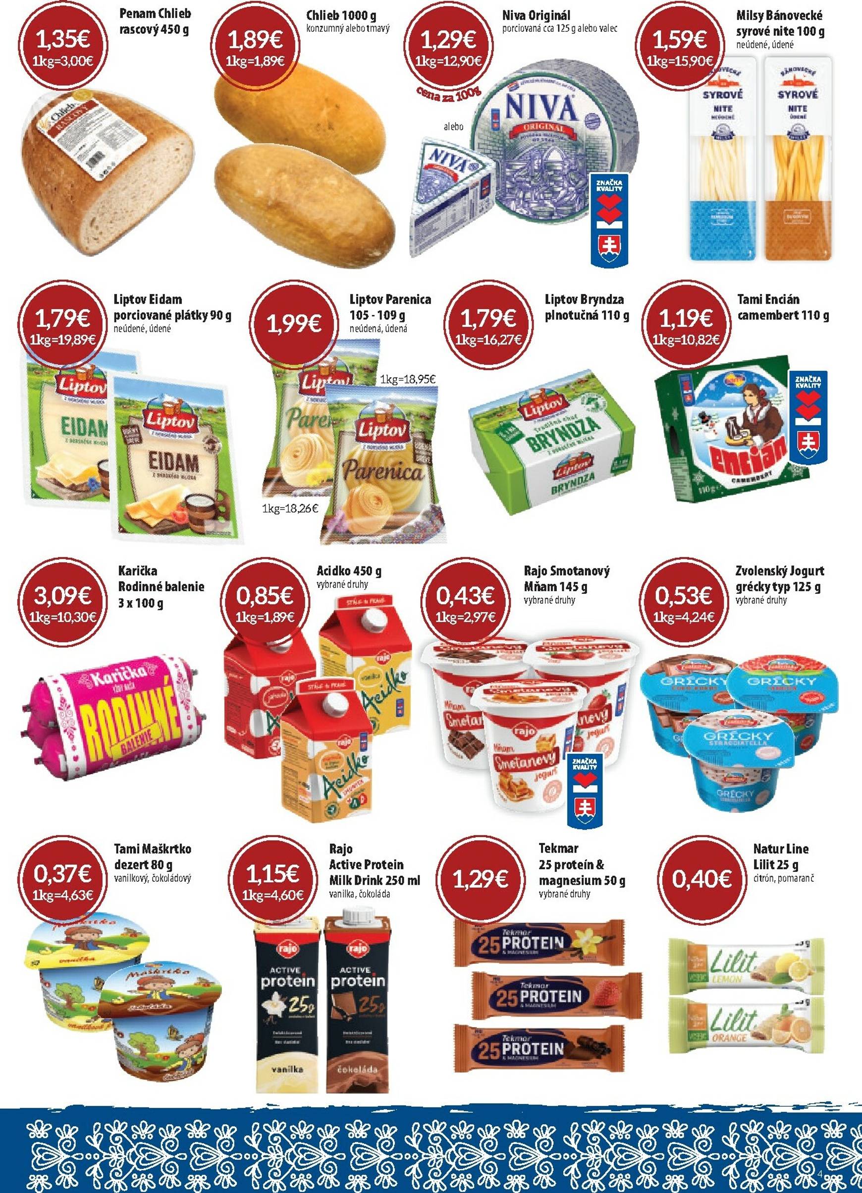 Page 4 of Aktuálny cba leták platný od štvrtka 05.02 do 18.02