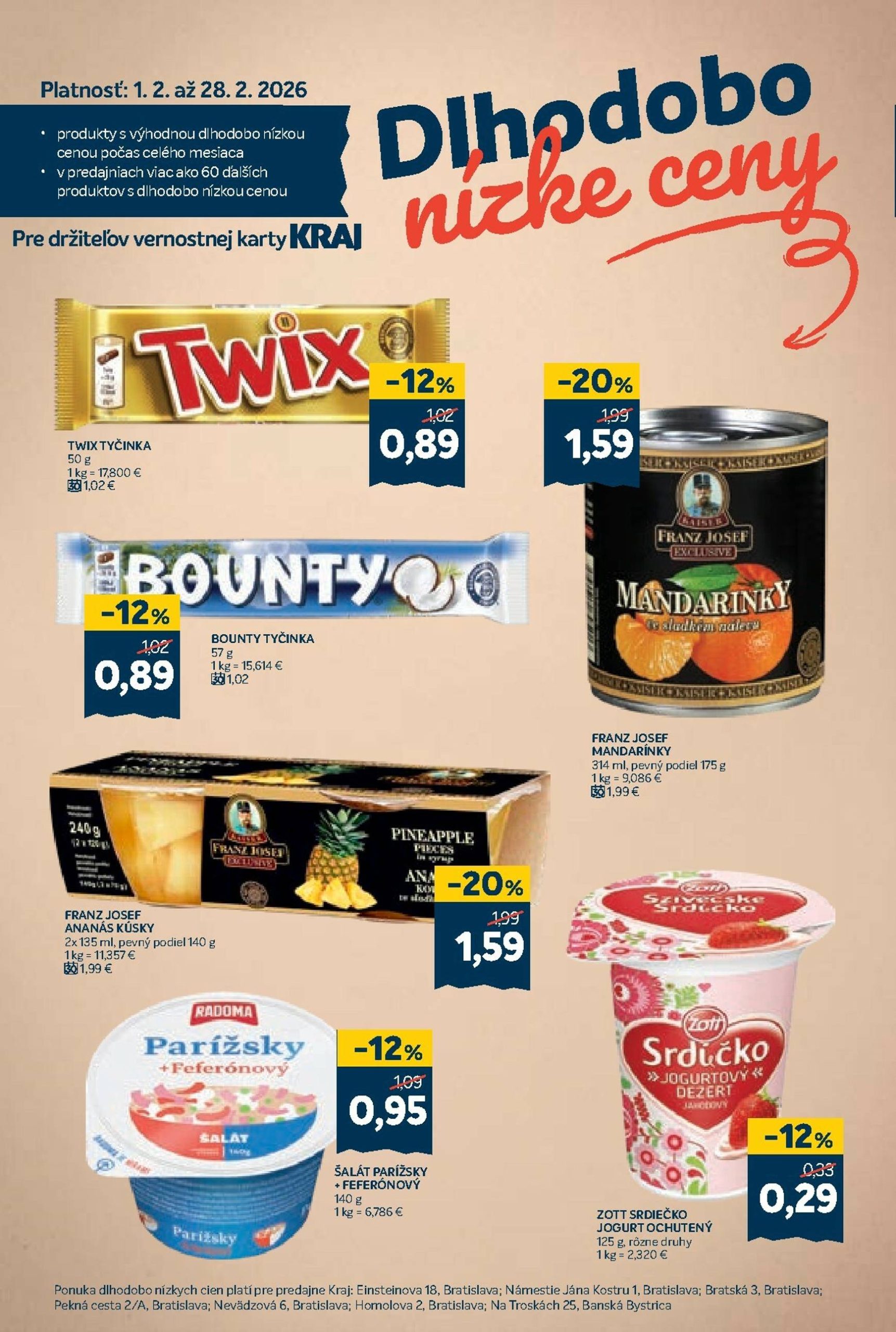 Page 14 of Aktuálny kraj leták platný od štvrtka 05.02 do 11.02