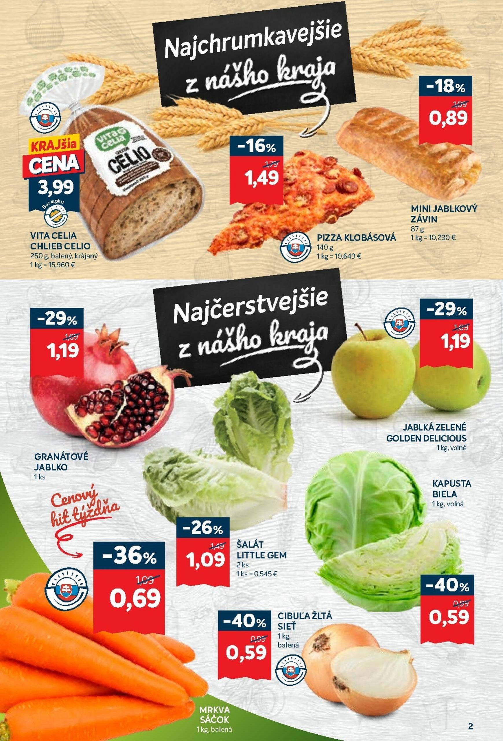 Page 2 of Aktuálny kraj leták platný od štvrtka 05.02 do 11.02