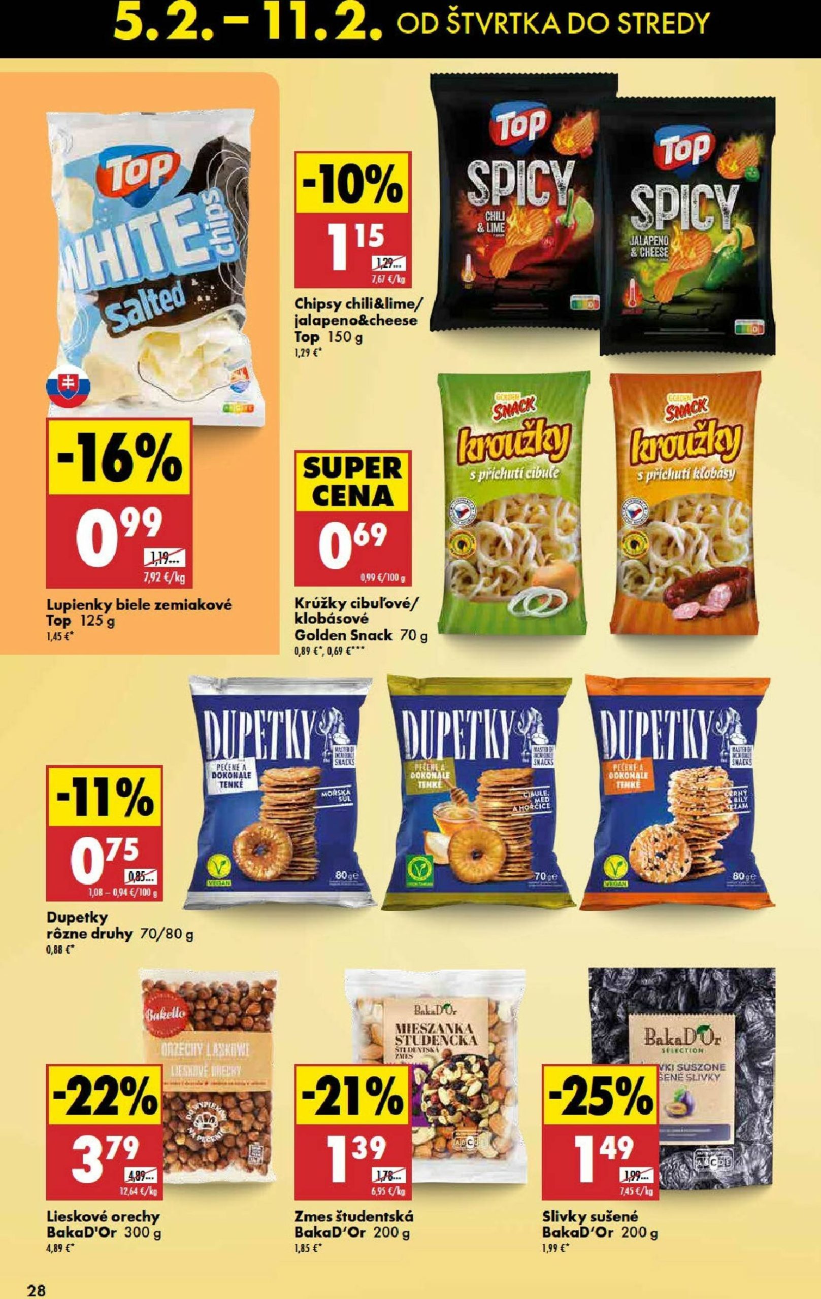 Page 28 of Aktuálny biedronka leták platný od štvrtka 05.02 do 11.02