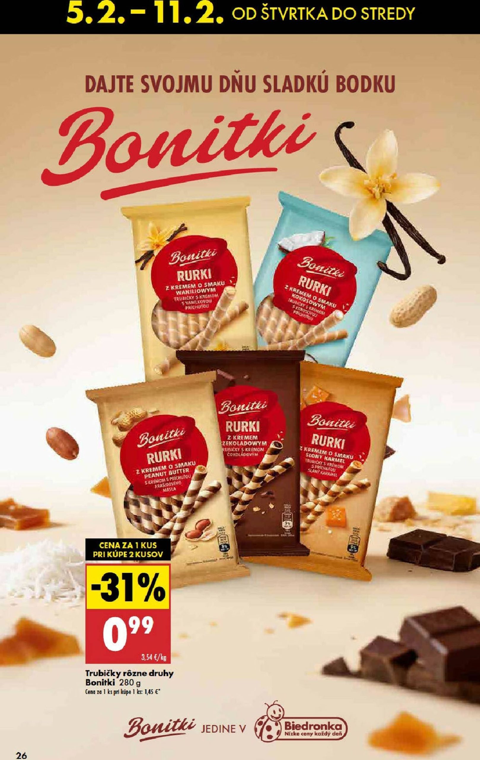 Page 26 of Aktuálny biedronka leták platný od štvrtka 05.02 do 11.02