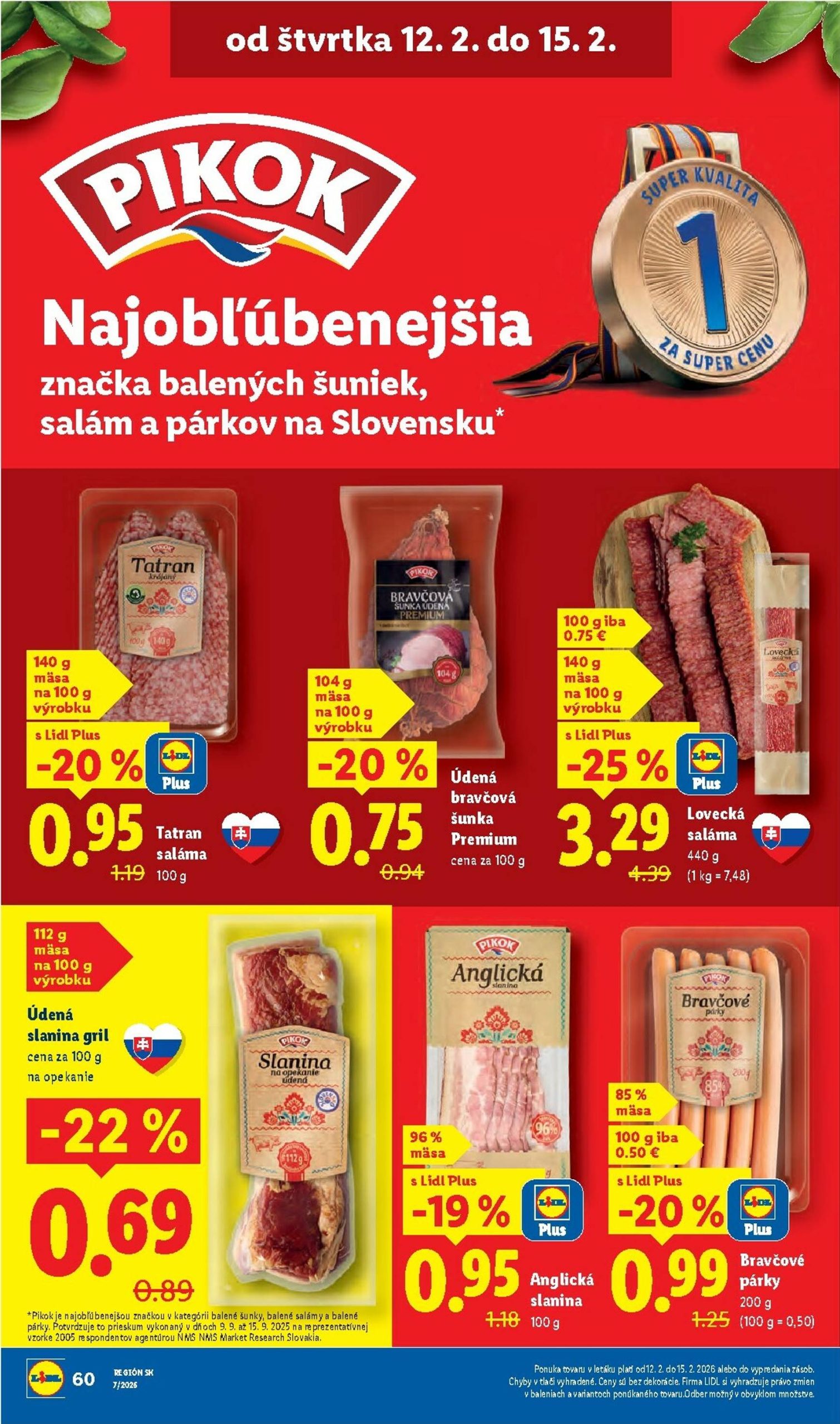 Page 72 of Aktuálny lidl leták platný od pondelka 09.02 do 15.02