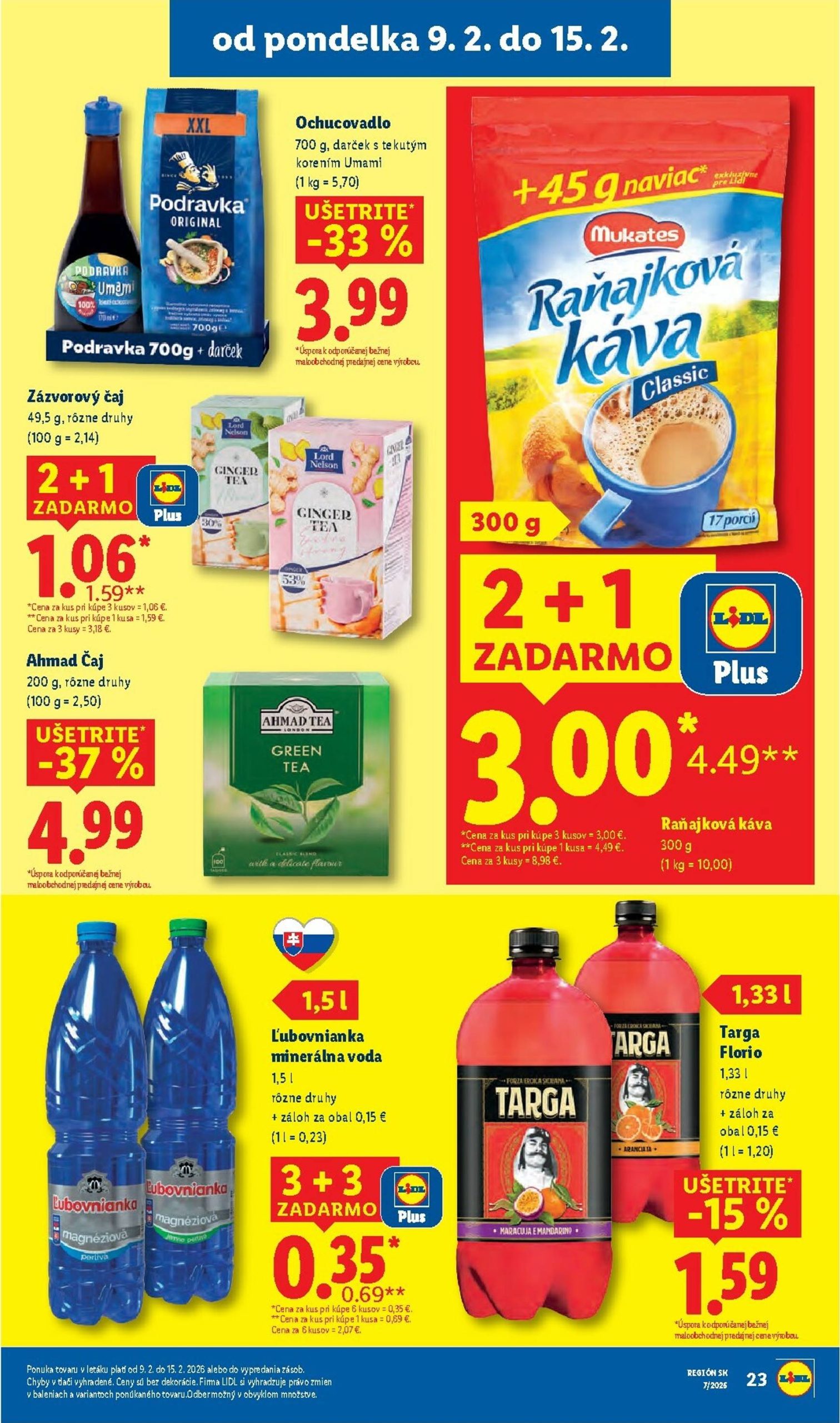 Page 23 of Aktuálny lidl leták platný od pondelka 09.02 do 15.02
