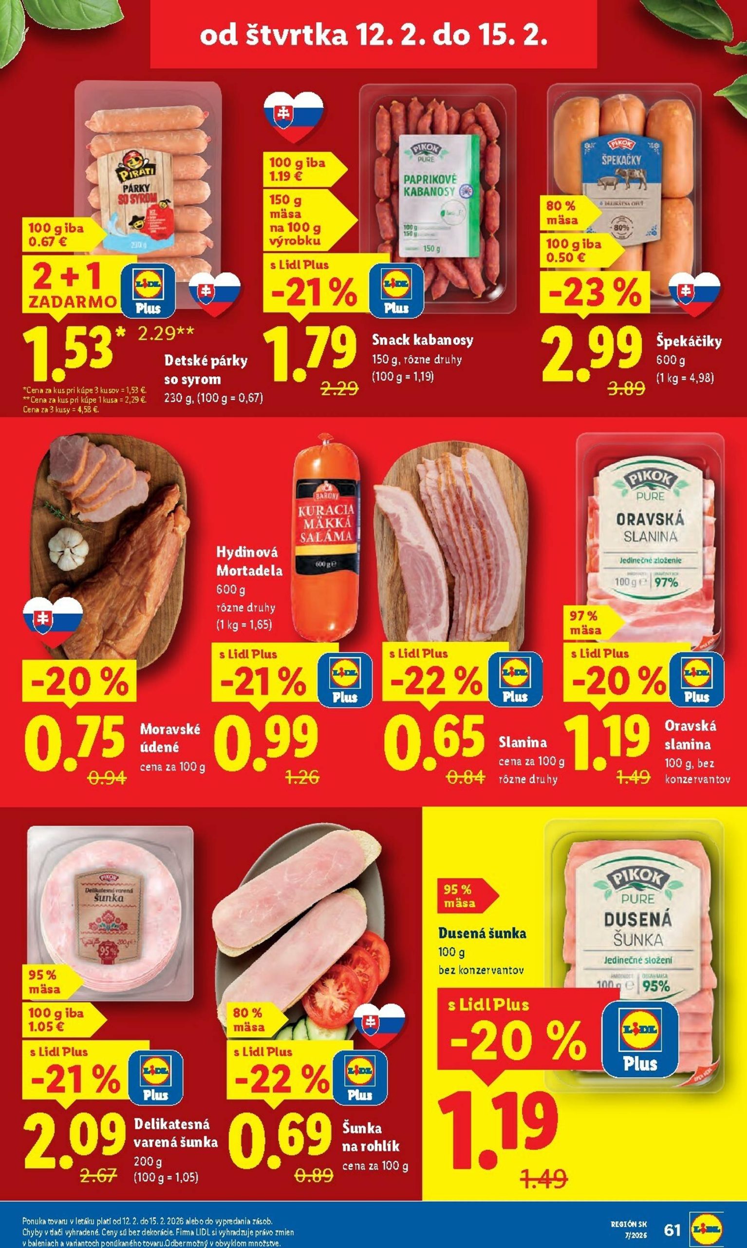 Page 73 of Aktuálny lidl leták platný od pondelka 09.02 do 15.02