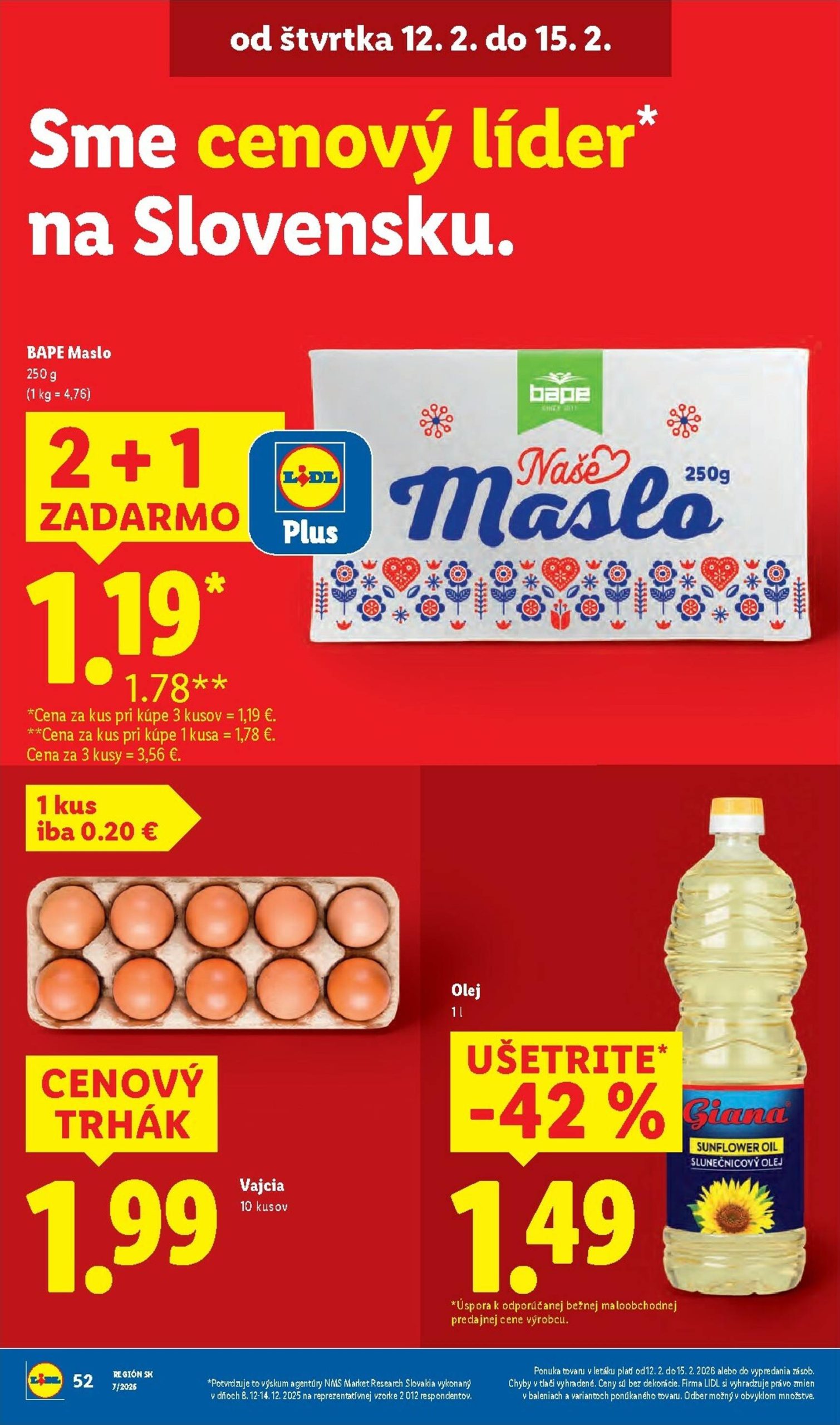 Page 54 of Aktuálny lidl leták platný od pondelka 09.02 do 15.02