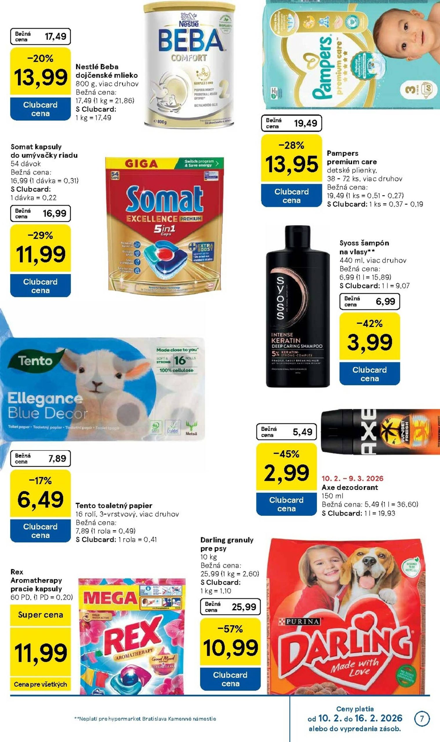 Page 7 of Aktuálny tesco leták platný od stredy 11.02 do 17.02