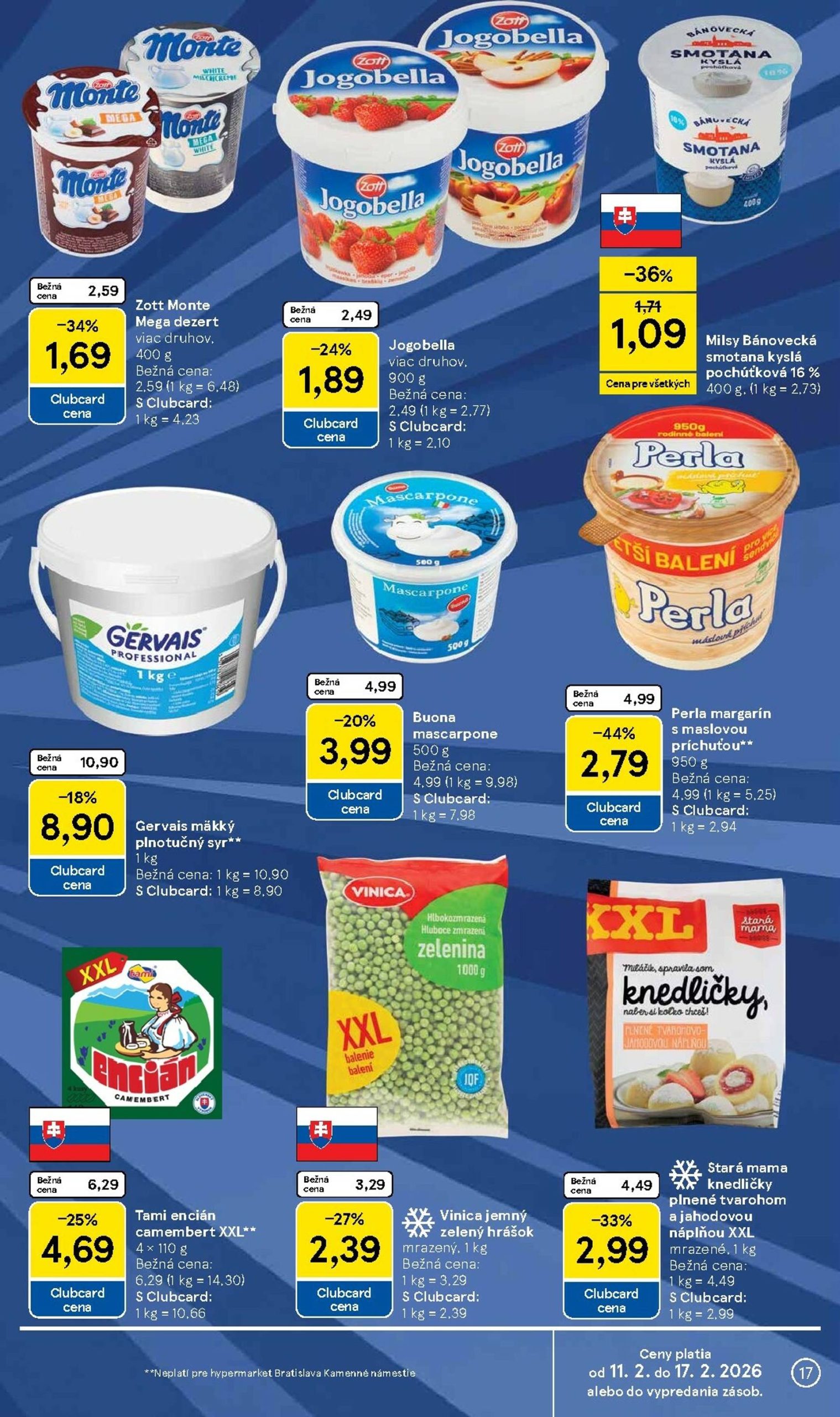 Page 17 of Aktuálny tesco leták platný od stredy 11.02 do 17.02
