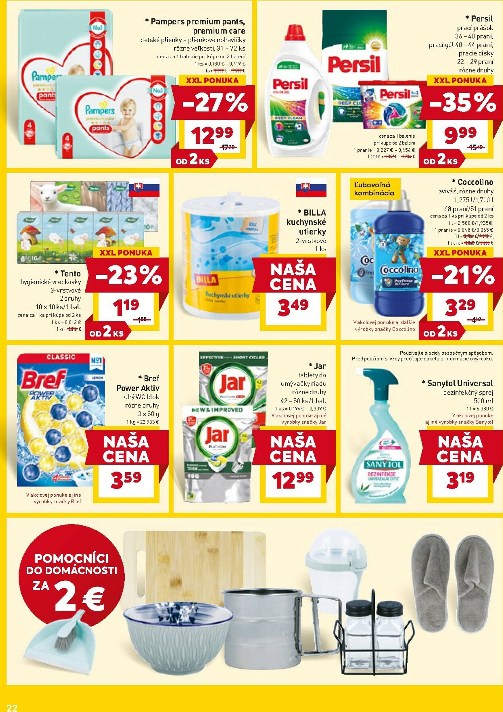 Page 22 of Aktuálny billa leták platný od stredy 11.02 do 17.02