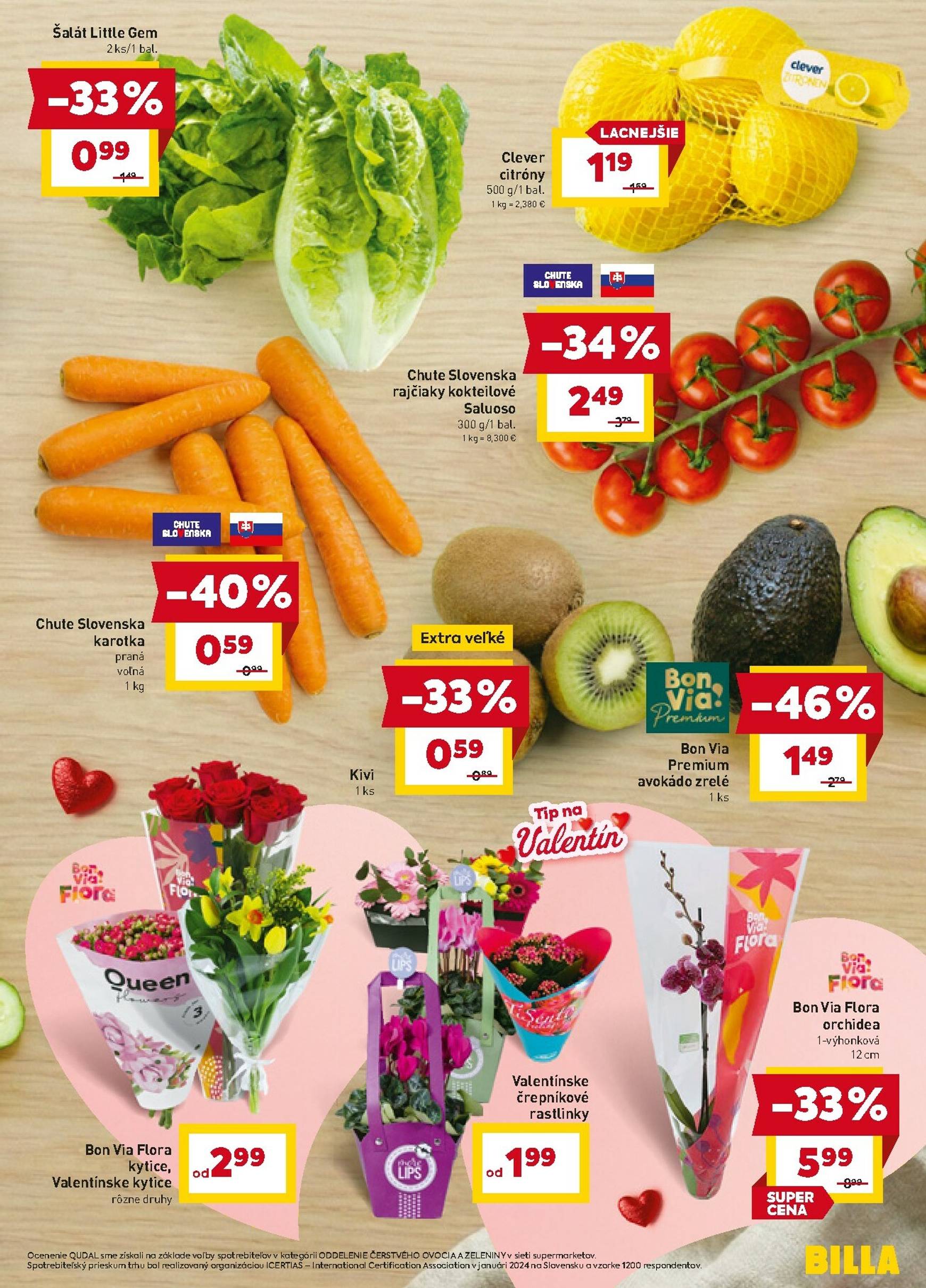 Page 3 of Aktuálny billa leták platný od stredy 11.02 do 17.02