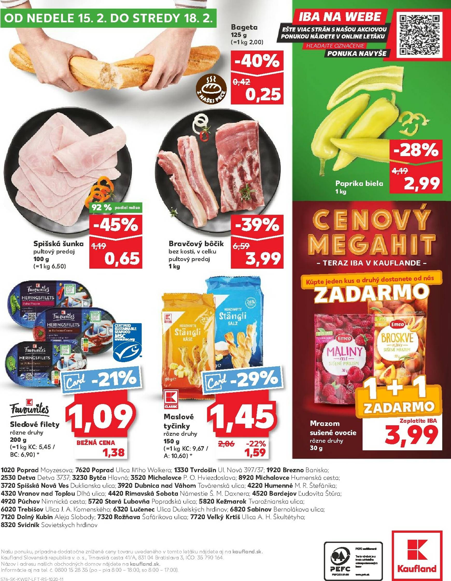 Page 76 of Aktuálny kaufland leták platný od štvrtka 12.02 do 18.02