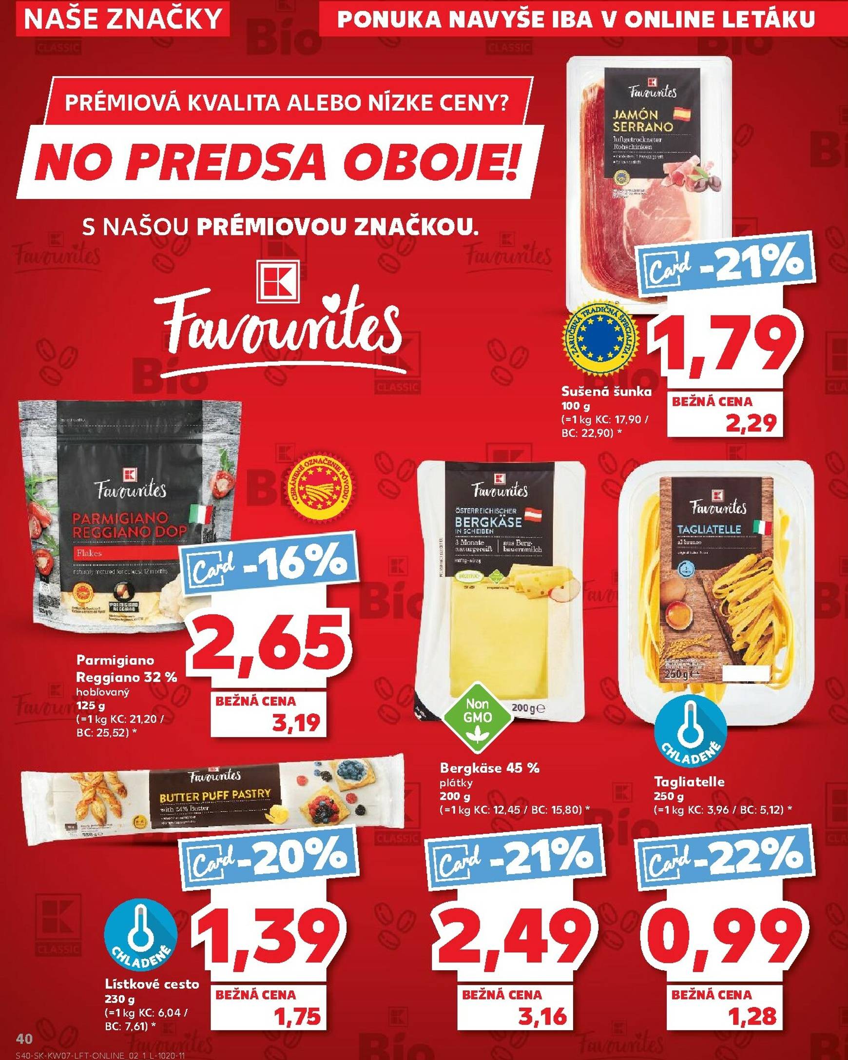 Page 40 of Aktuálny kaufland leták platný od štvrtka 12.02 do 18.02