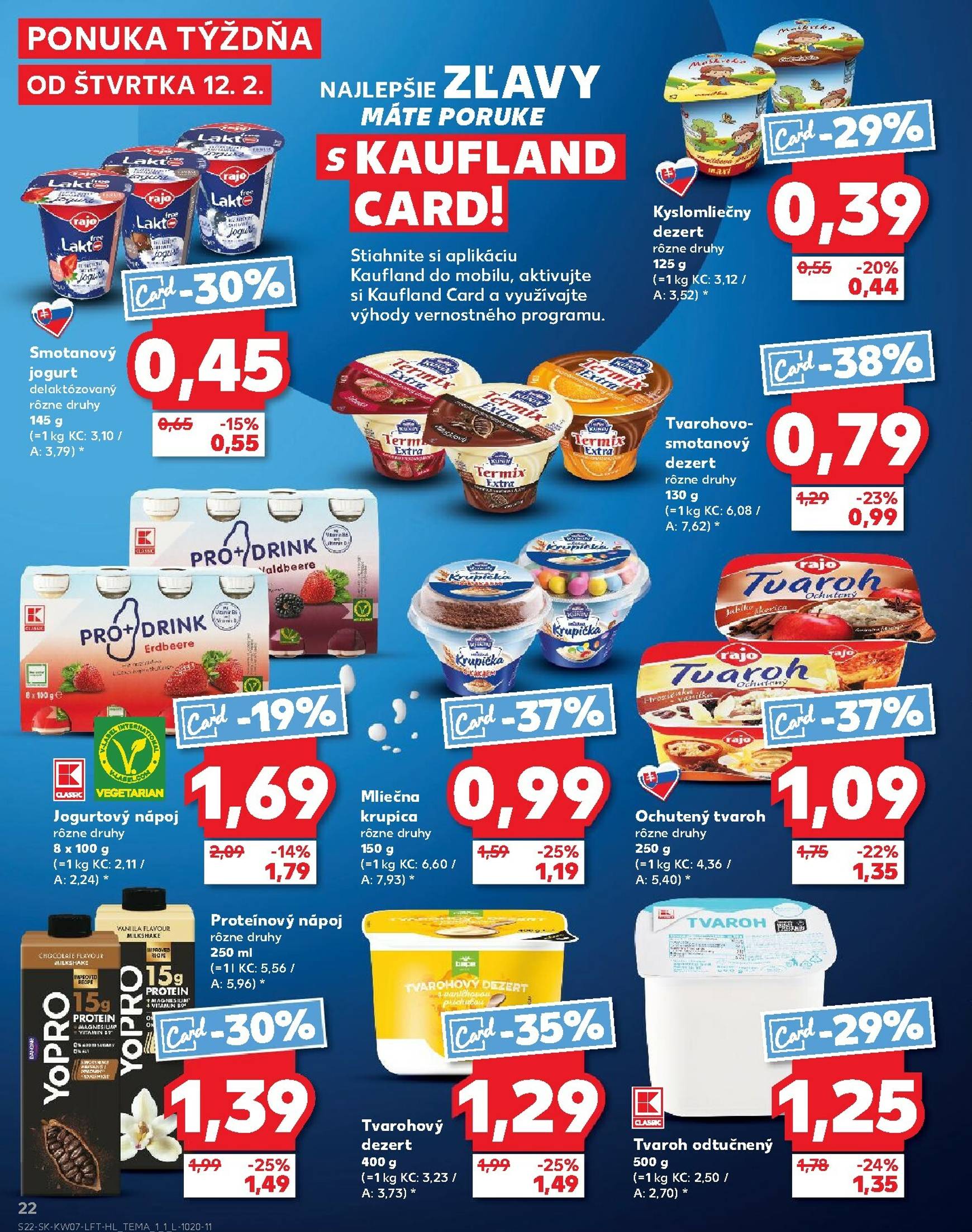 Page 22 of Aktuálny kaufland leták platný od štvrtka 12.02 do 18.02