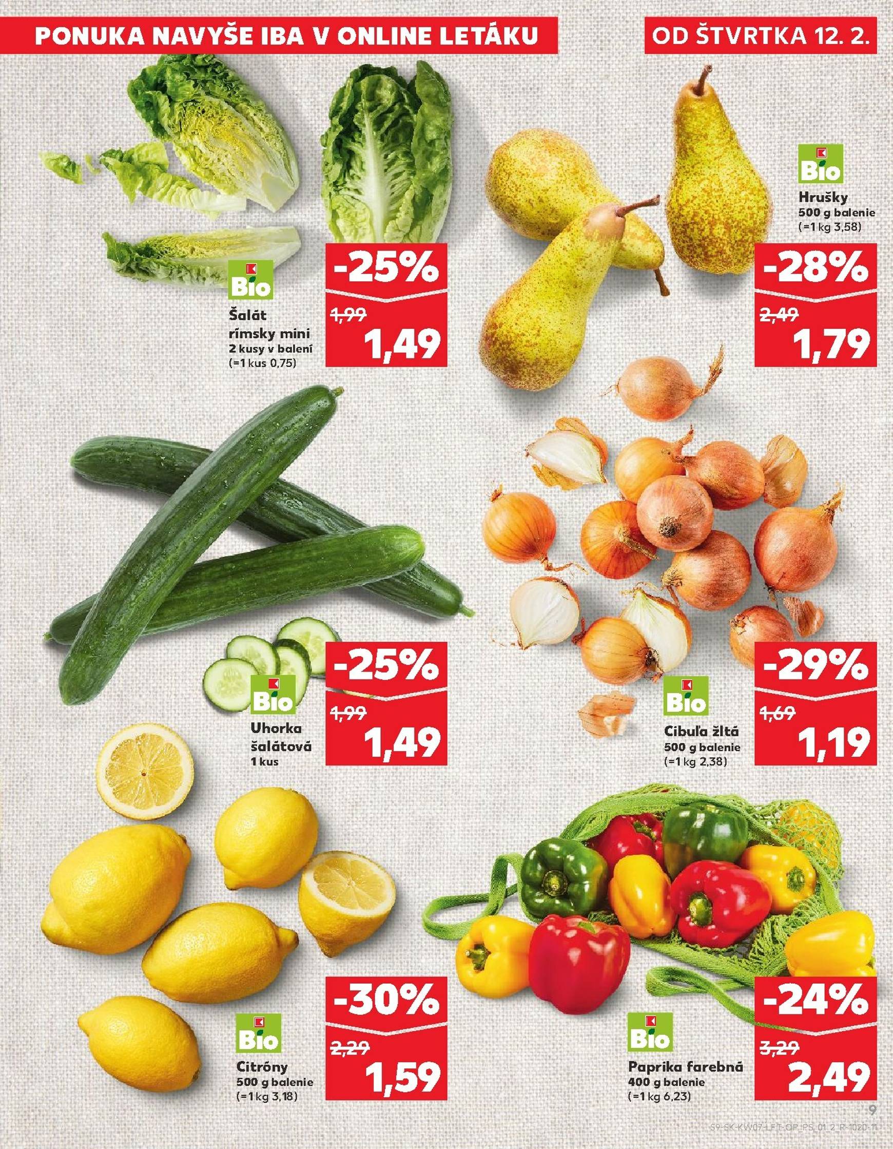 Page 9 of Aktuálny kaufland leták platný od štvrtka 12.02 do 18.02