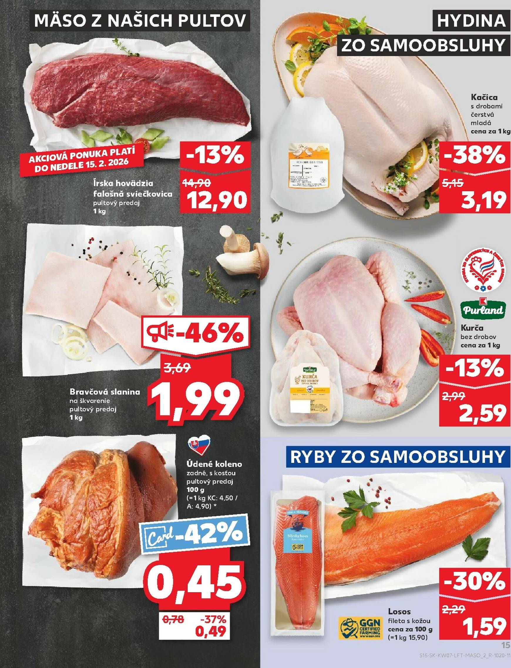 Page 15 of Aktuálny kaufland leták platný od štvrtka 12.02 do 18.02