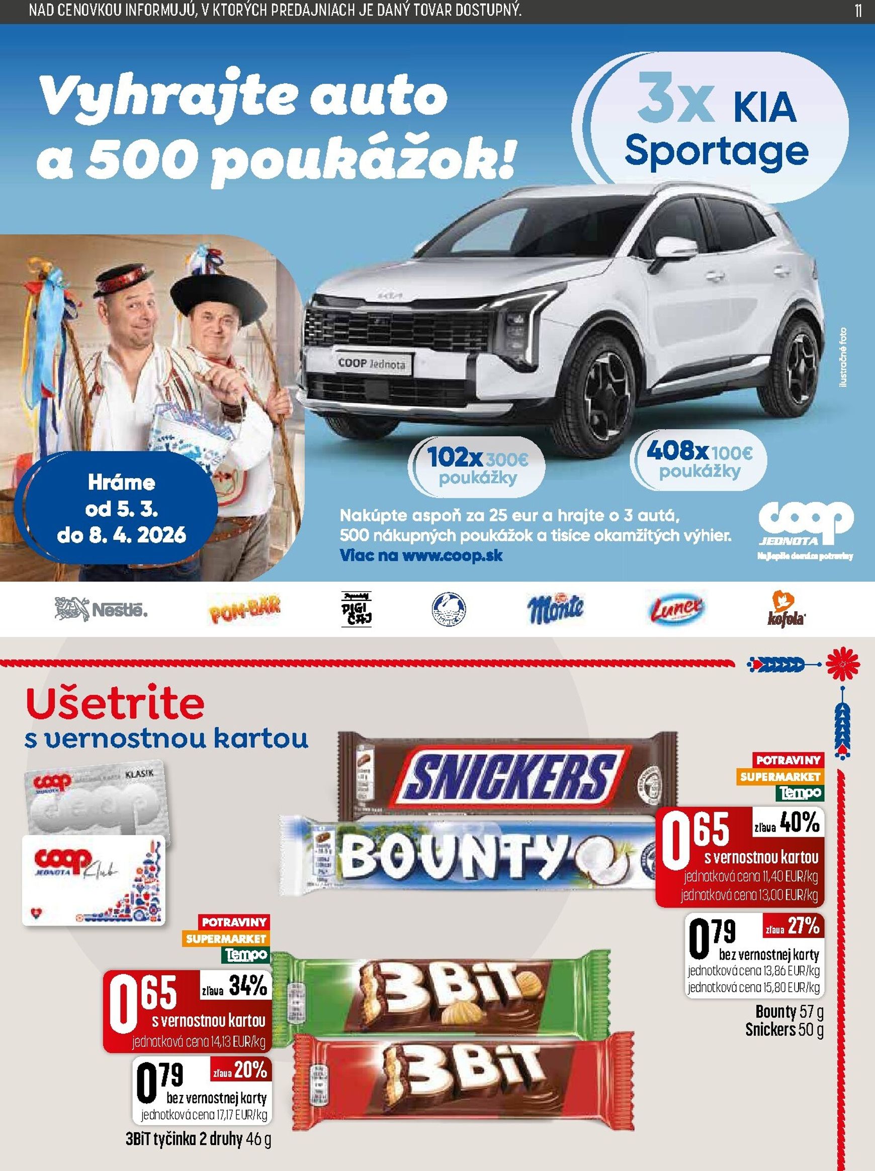 Page 11 of Aktuálny coop-jednota leták platný od štvrtka 12.03 do 18.03