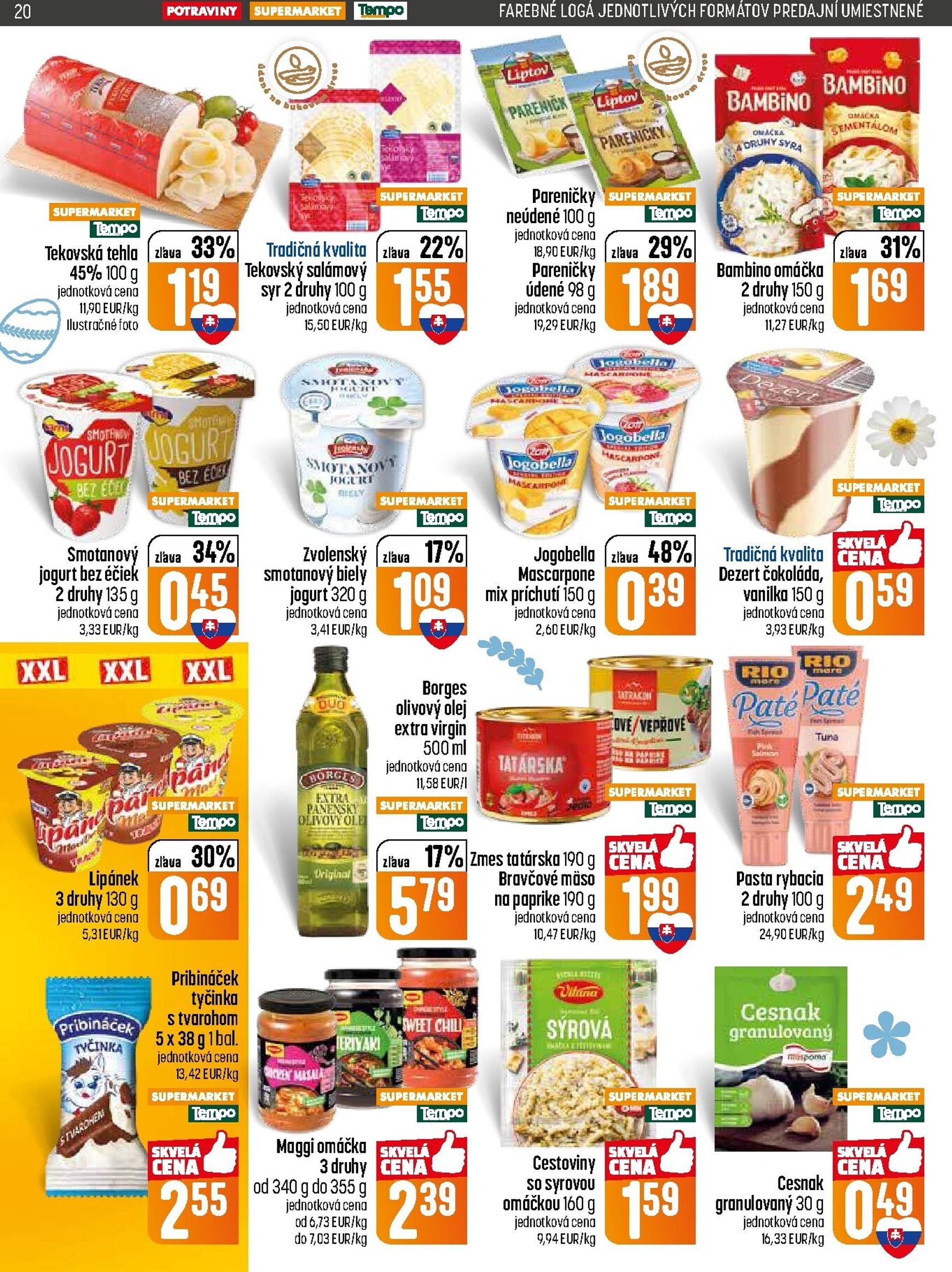 Page 20 of Aktuálny coop-jednota leták platný od štvrtka 12.03 do 18.03