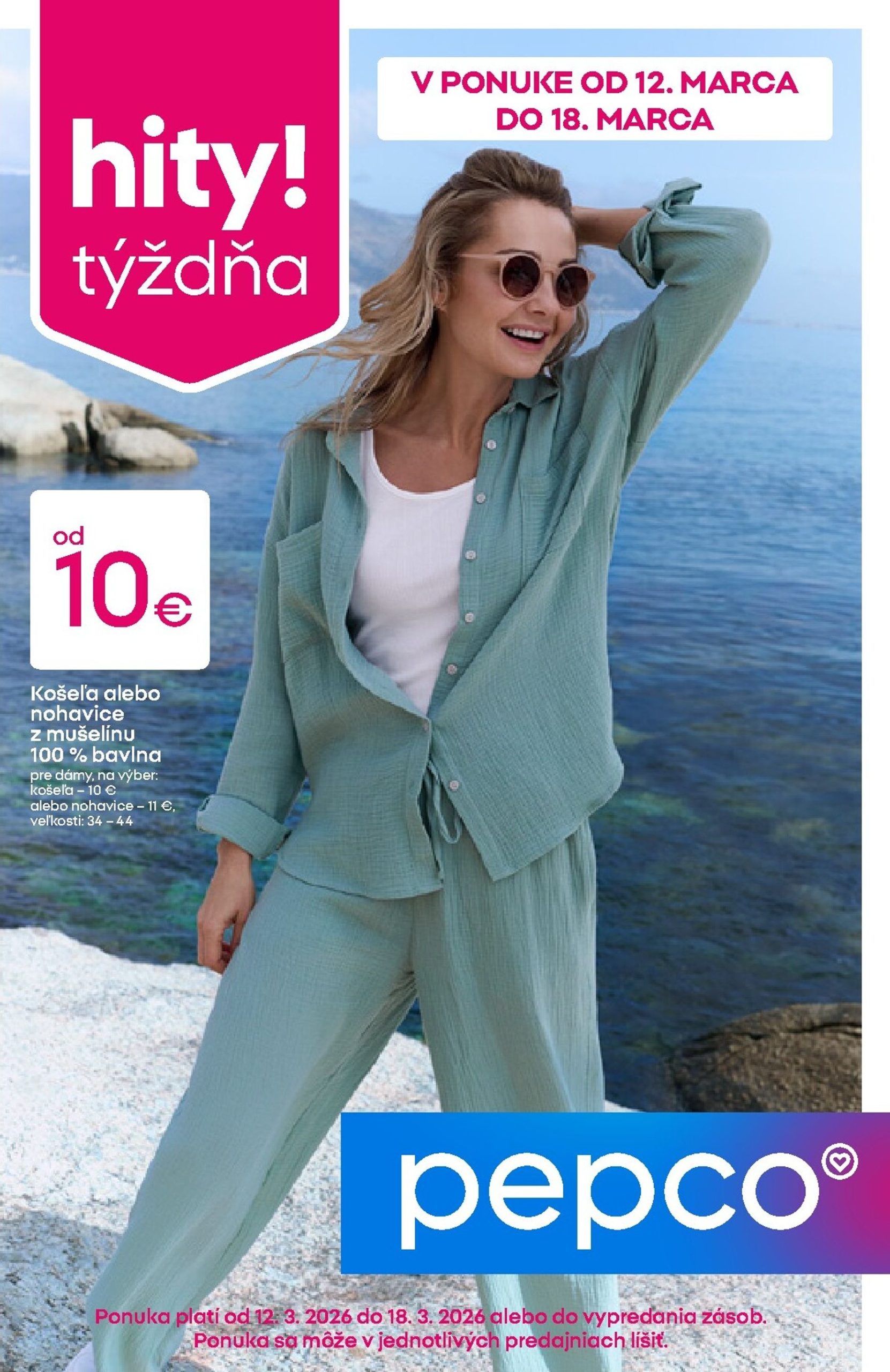 Page 1 of Aktuálny pepco leták platný od štvrtka 12.03 do 18.03