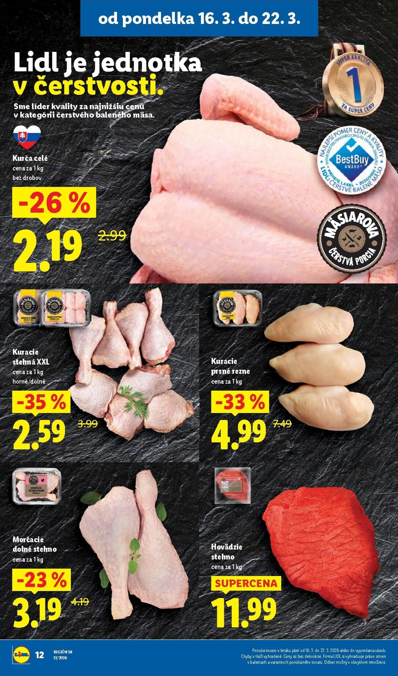 Page 16 of Aktuálny lidl leták platný od pondelka 16.03 do 22.03