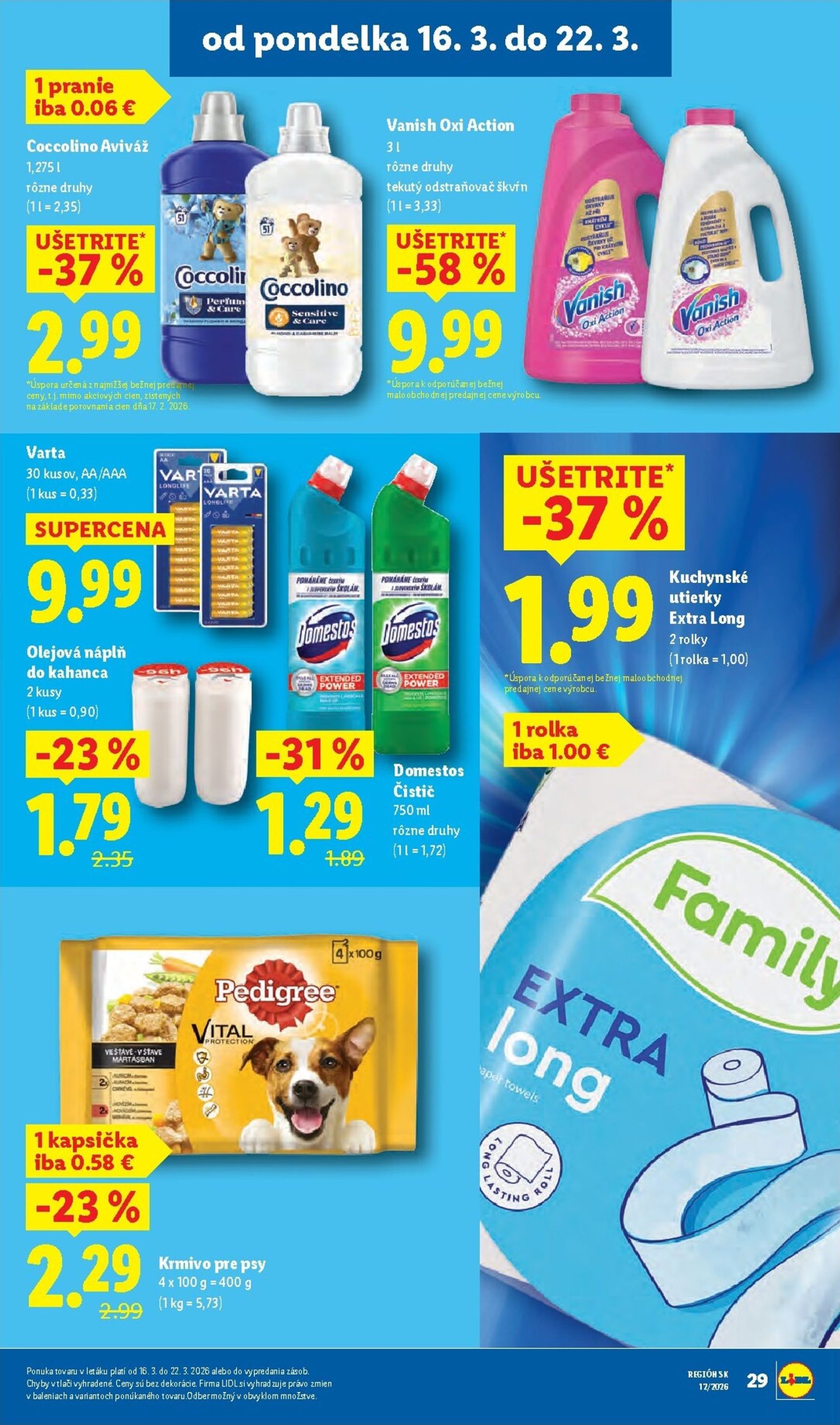 Page 39 of Aktuálny lidl leták platný od pondelka 16.03 do 22.03