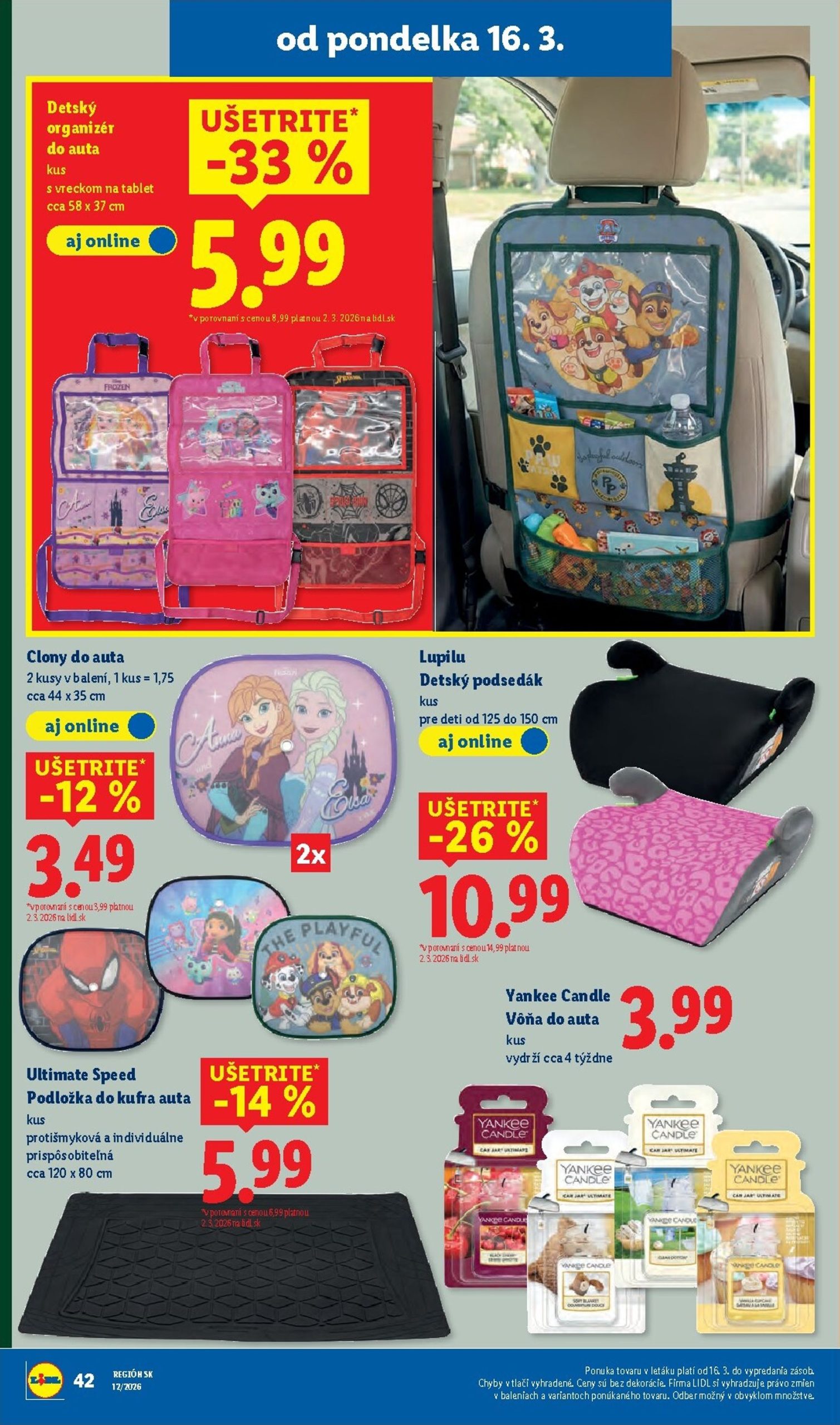 Page 62 of Aktuálny lidl leták platný od pondelka 16.03 do 22.03