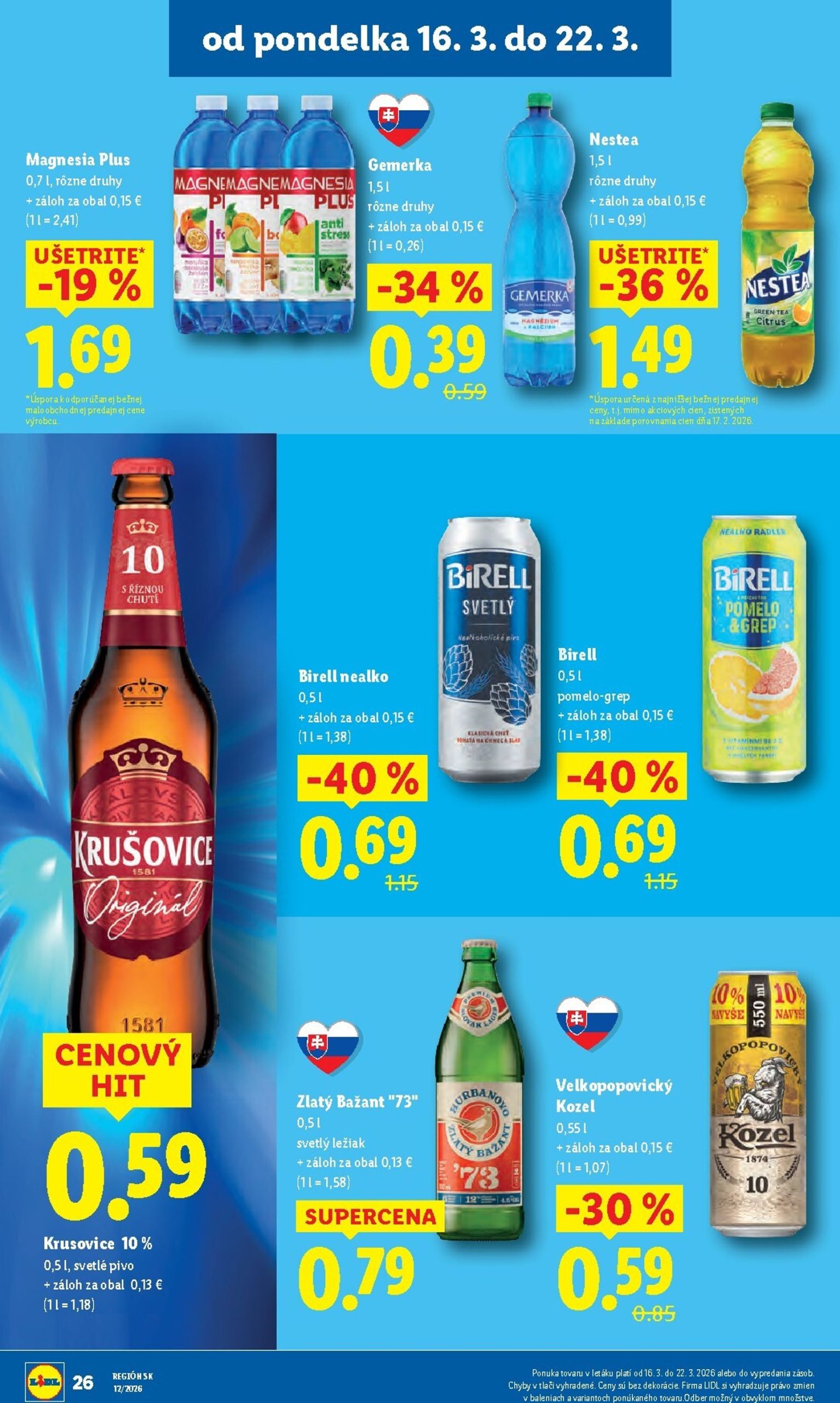 Page 36 of Aktuálny lidl leták platný od pondelka 16.03 do 22.03