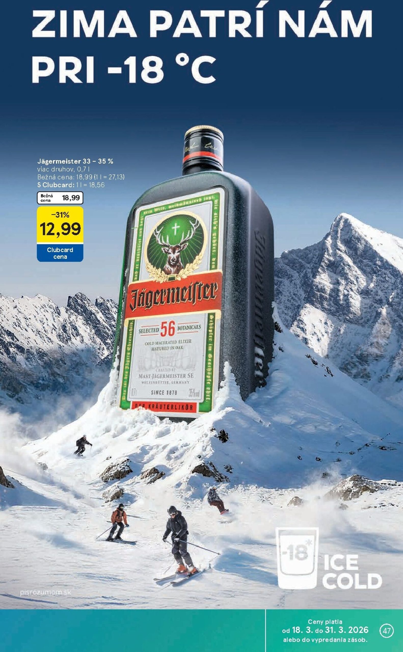 Page 47 of Aktuálny tesco leták platný od stredy 18.03 do 24.03