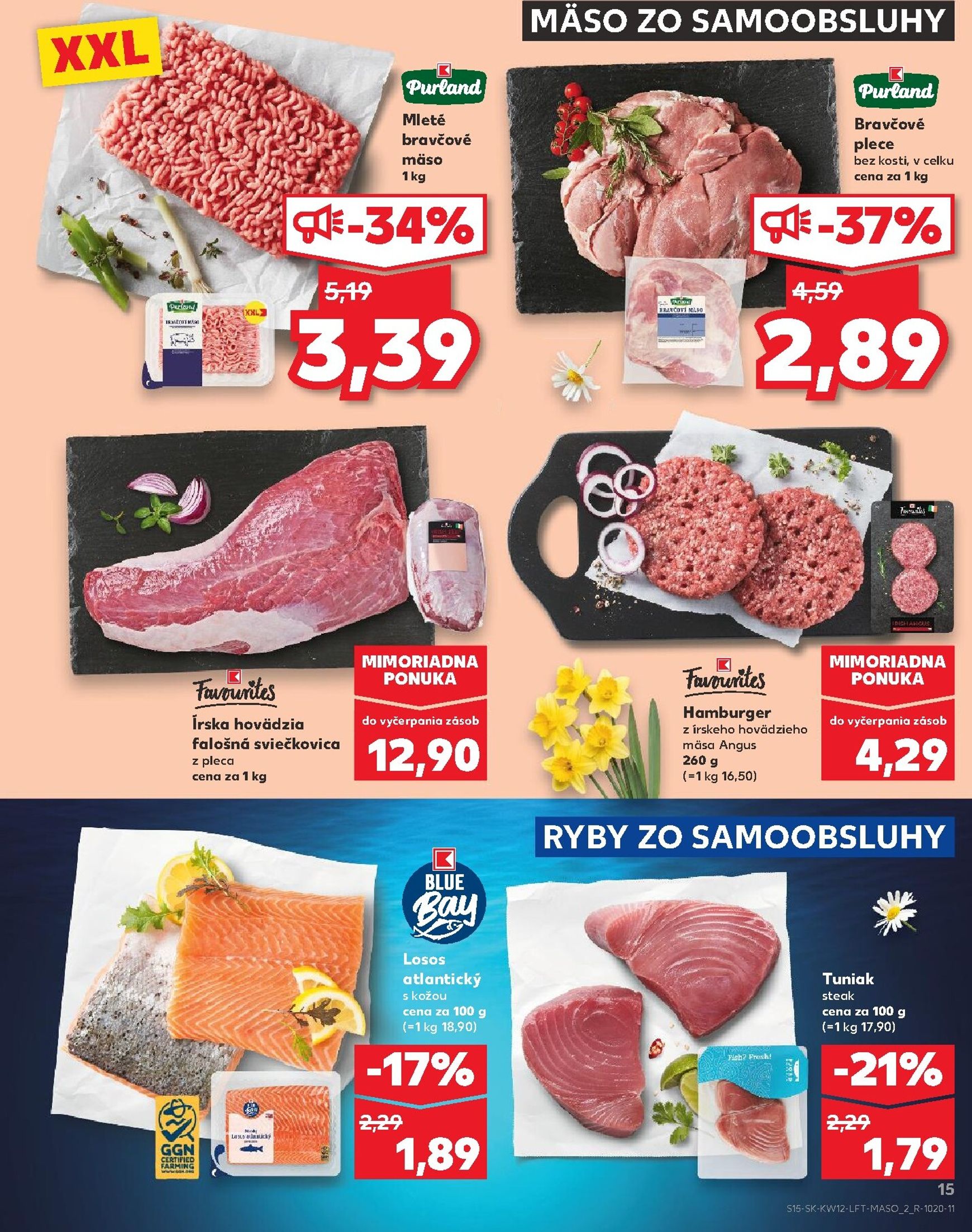 Page 15 of Aktuálny kaufland leták platný od štvrtka 19.03 do 25.03