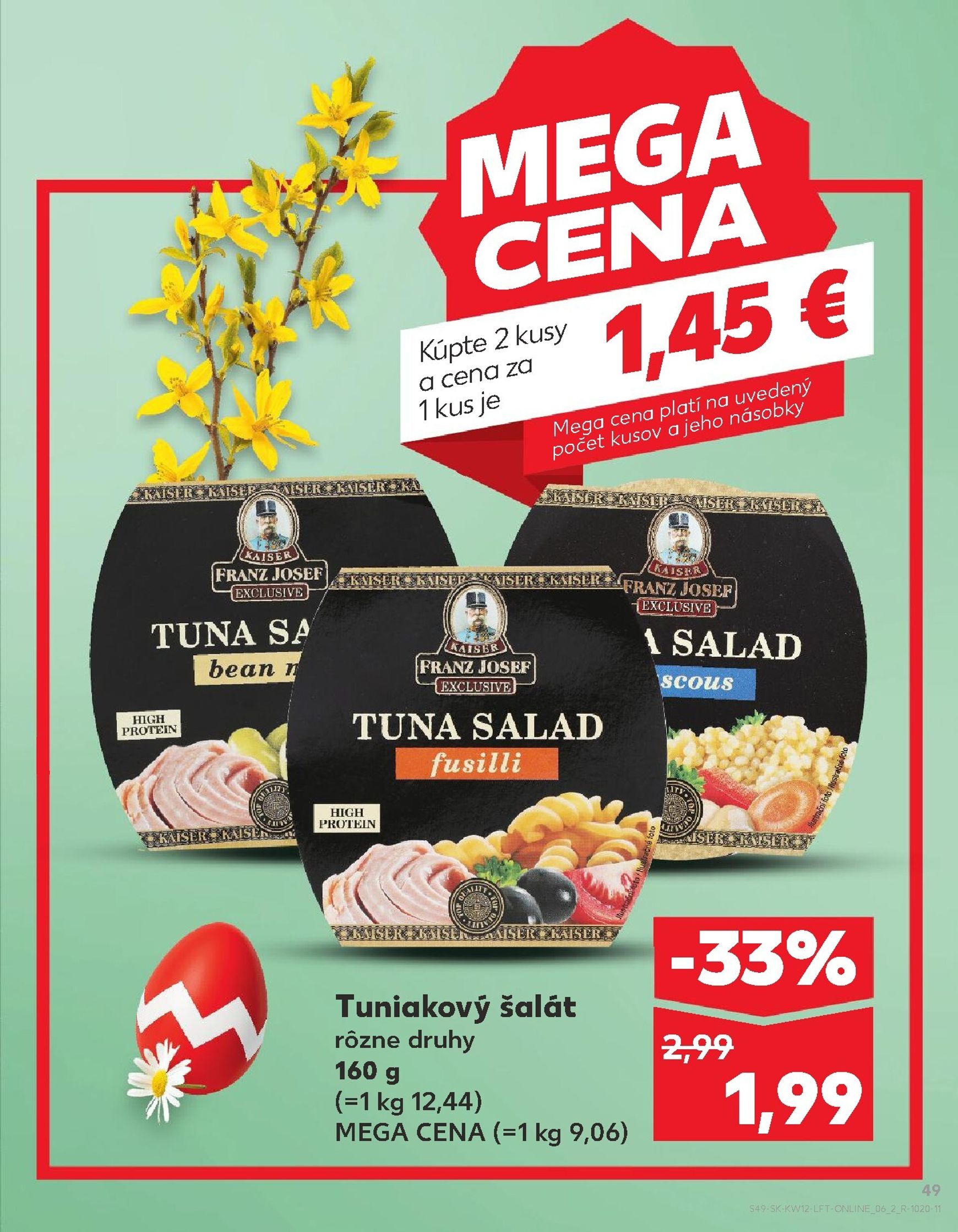 Page 49 of Aktuálny kaufland leták platný od štvrtka 19.03 do 25.03