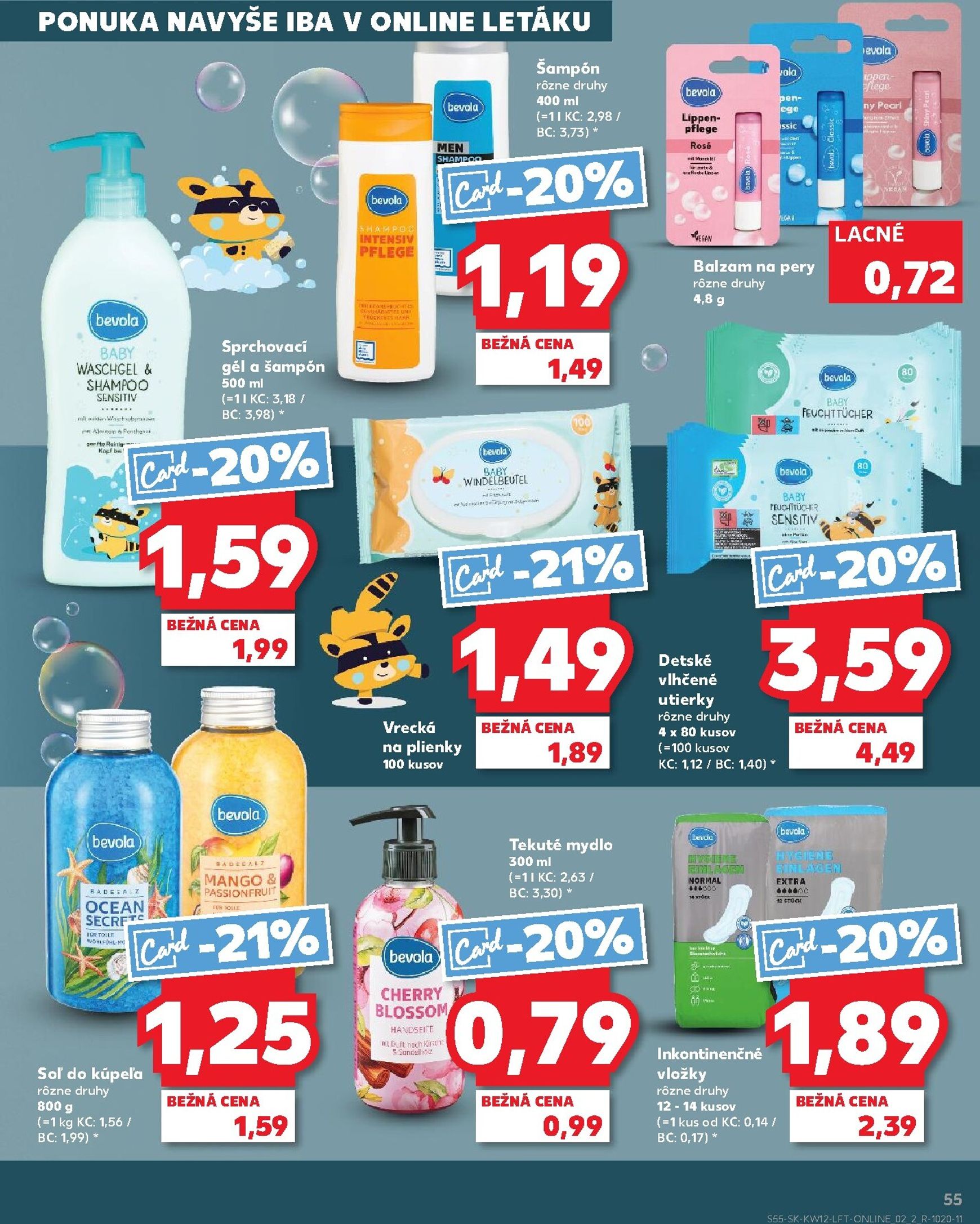 Page 55 of Aktuálny kaufland leták platný od štvrtka 19.03 do 25.03
